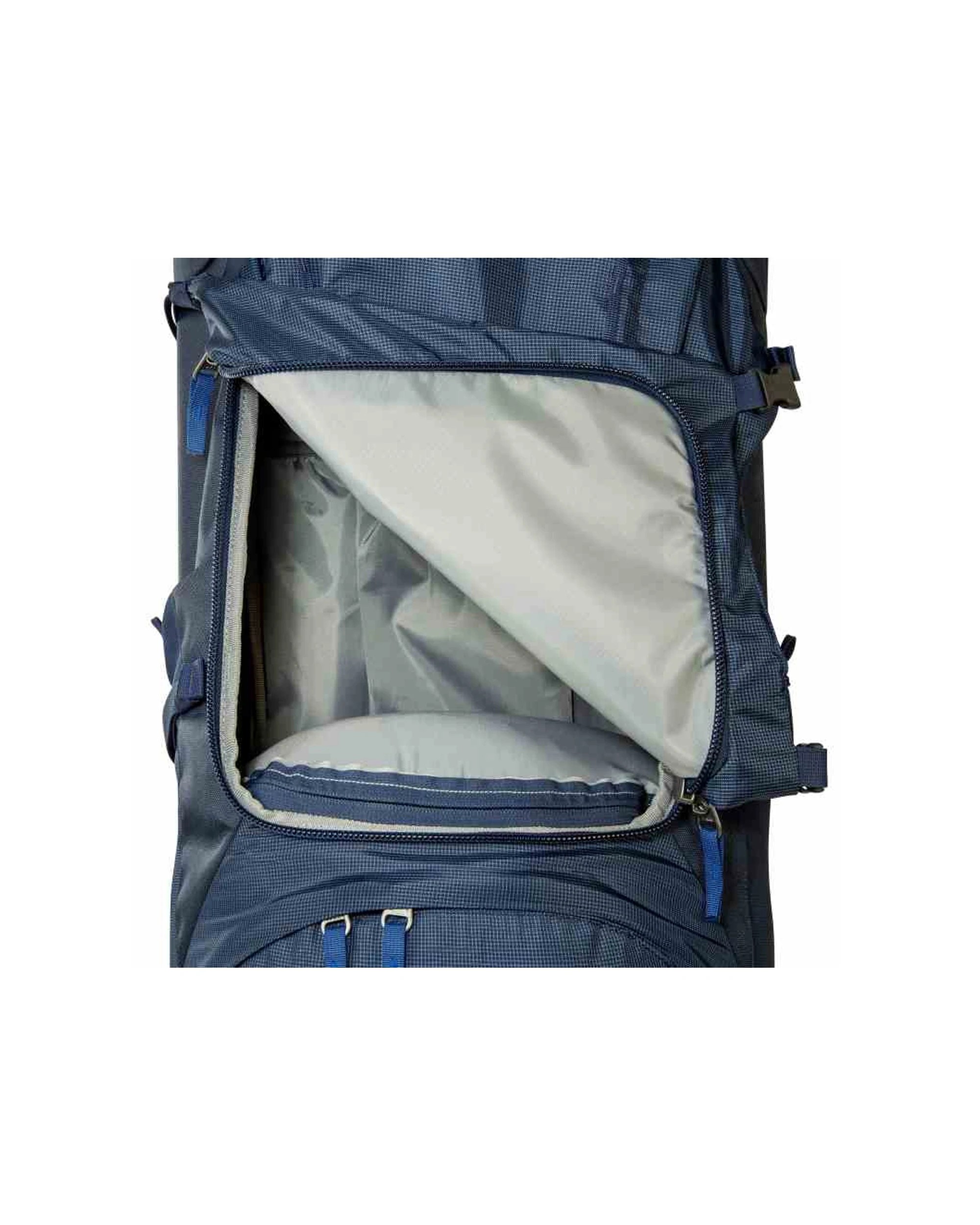 6 Tatonka Yukon 60 Plus 10L Travel Backpack Removable Lid Ergonomic Hip Strap - Blue, 6 of 10