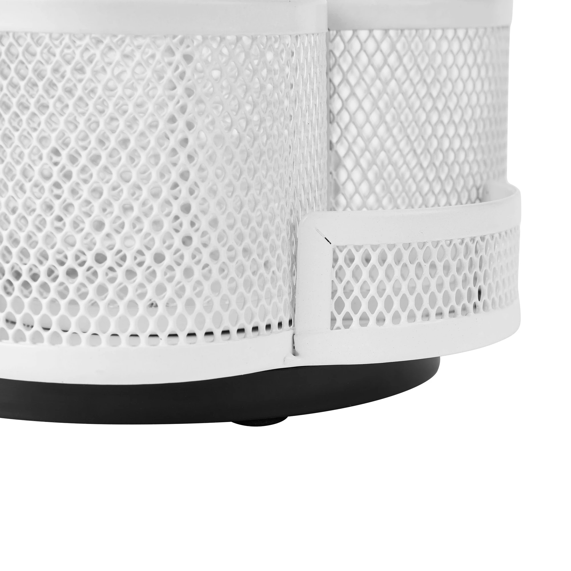 5 Rotating Mesh Pen Caddy - White, 5 of 6
