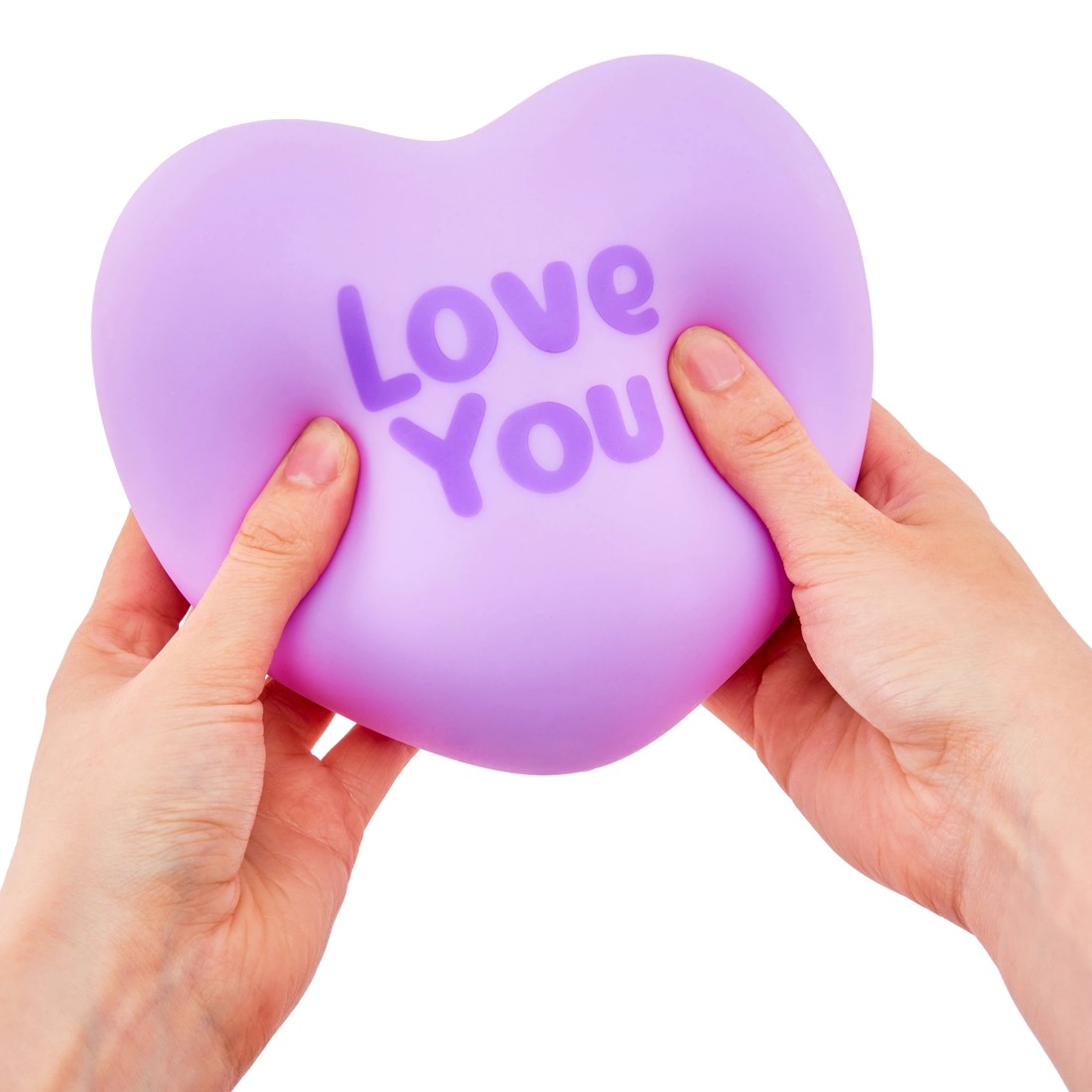6 ToyMania Squish and Squiggle Squishy Heart - Assorted, 6 of 6