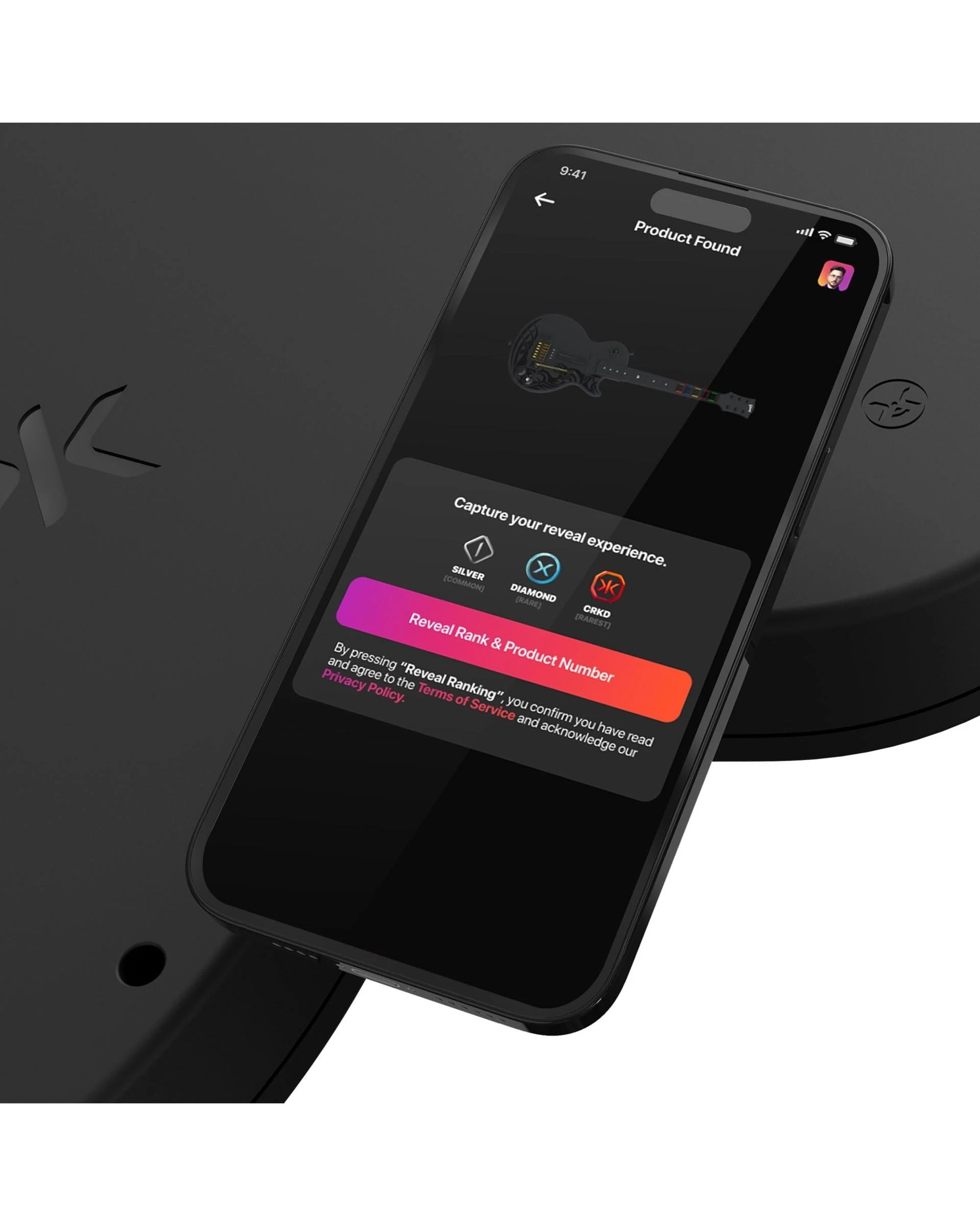 8 Gibson Les Paul Black Tribal Encore Edition Guitar Controller - Xbox - Black, 8 of 10