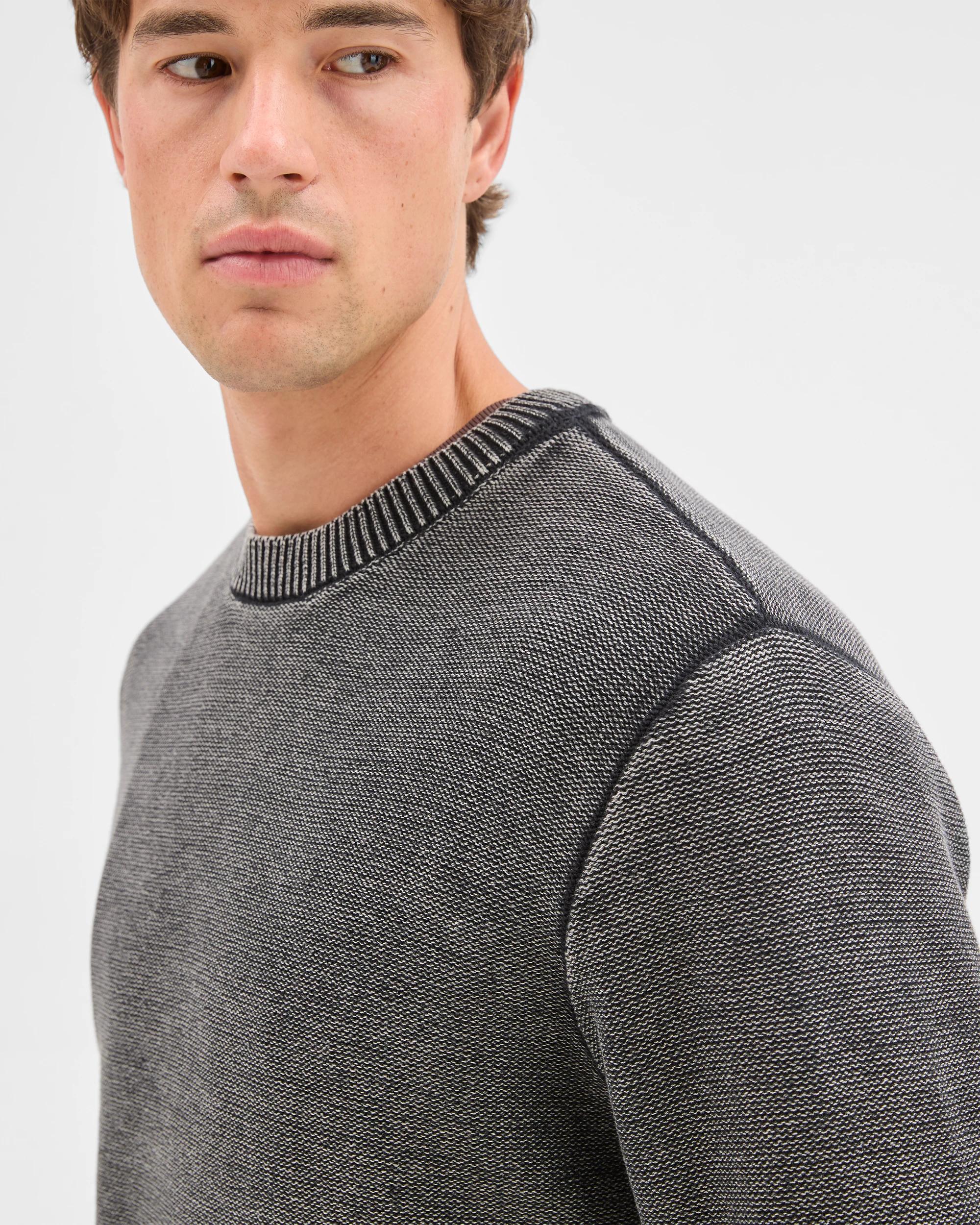 4 Commons Australian Cotton Oversized Knit Jumper WORN BLACK, 4 of 5