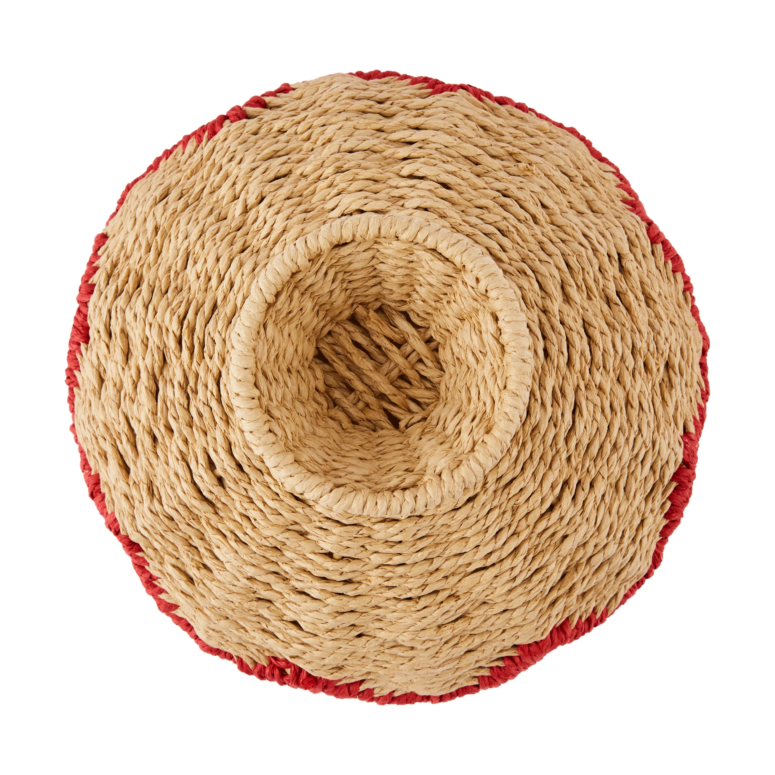 5 Red Edge Woven Bowl, 5 of 6