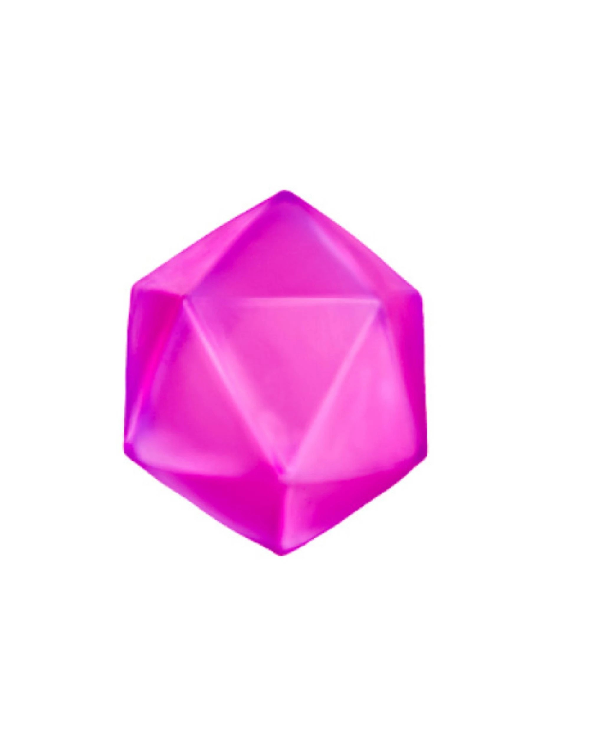 1 Smoosho's Polyhedron Jelly Cube Stress Ball Assortment, 1 of 3