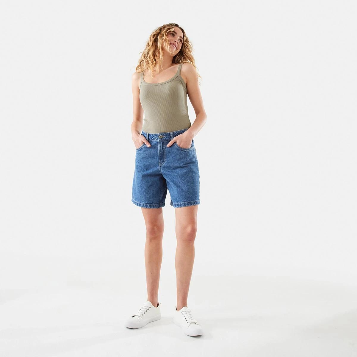 2 Sleeveless Rib Scoop Neck Cami Pave Grey, 2 of 9