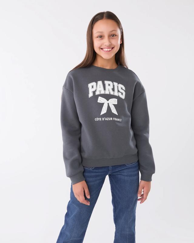 Print Crew Neck Sweats