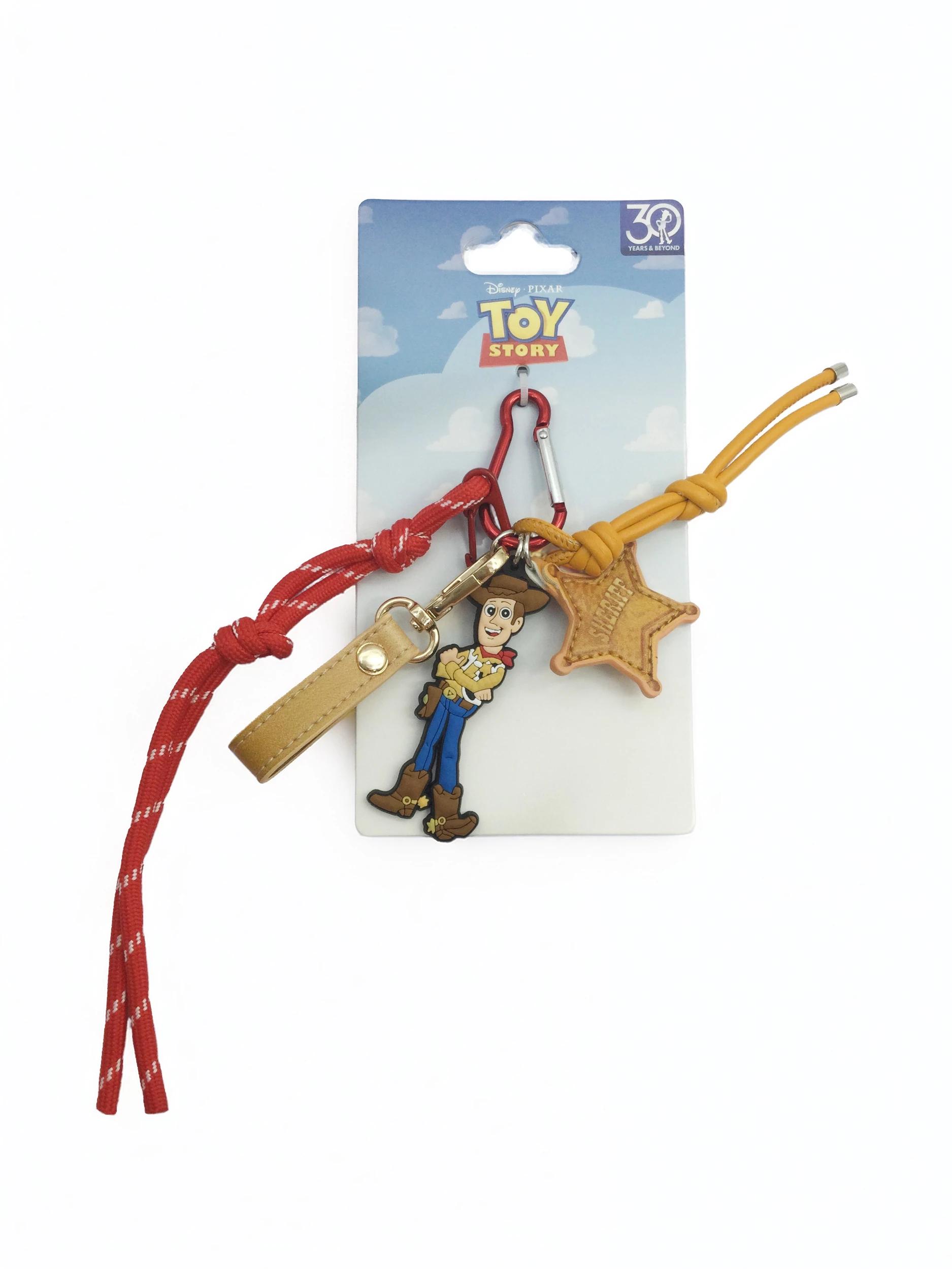 1 Disney Pixar Toy Story License Bag Charm - Red and Beige Toy Story, 1 of 2