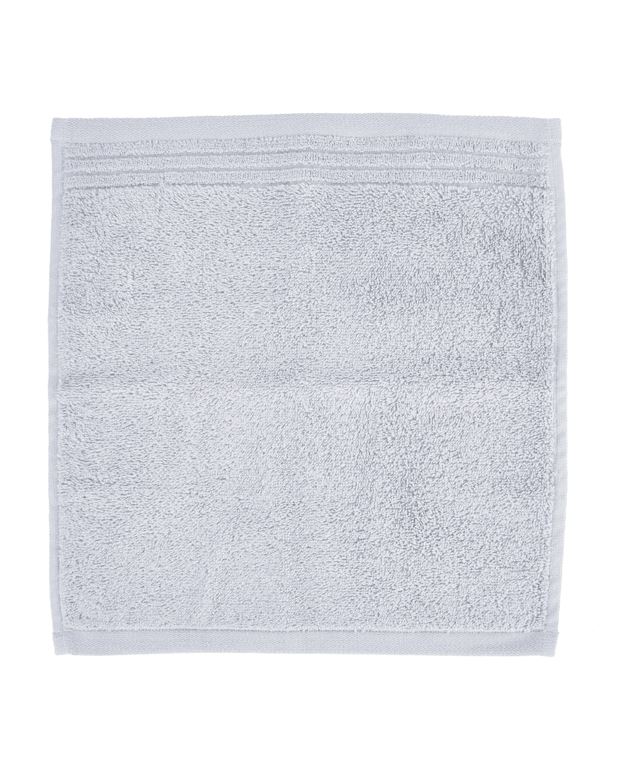 3 Edan Cotton Face Washer - Silver Look, 3 of 5