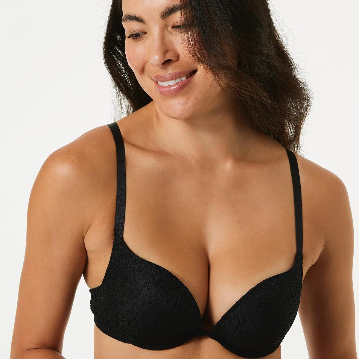4 Lace Push-Up Bra BLACK, 4 of 5