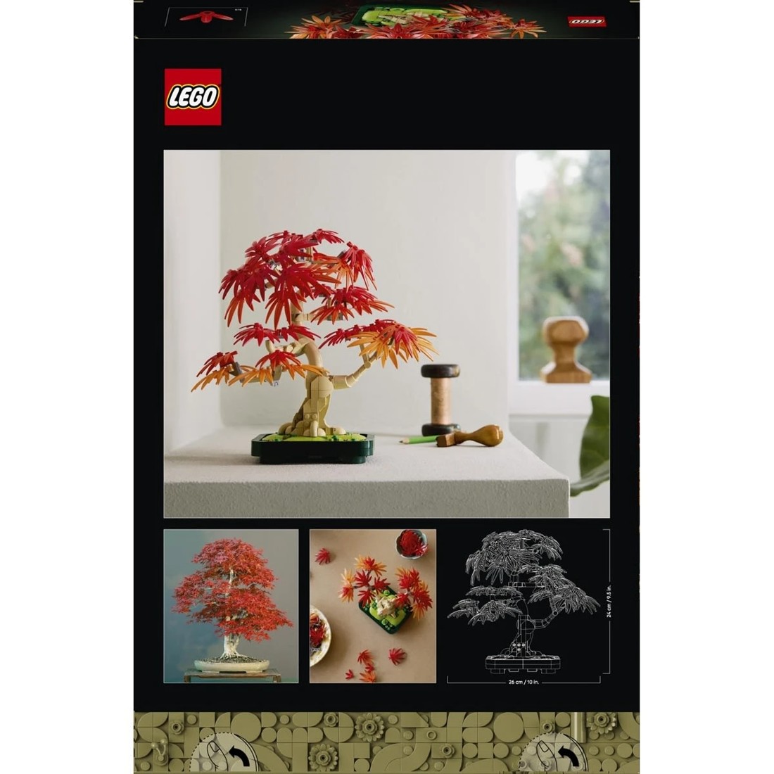 10 LEGO Botanicals Japanese Red Maple Bonsai Tree 10348, 10 of 10