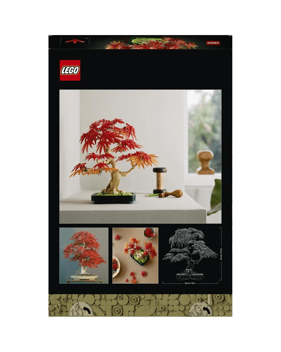 10 LEGO Botanicals Japanese Red Maple Bonsai Tree 10348, 10 of 10