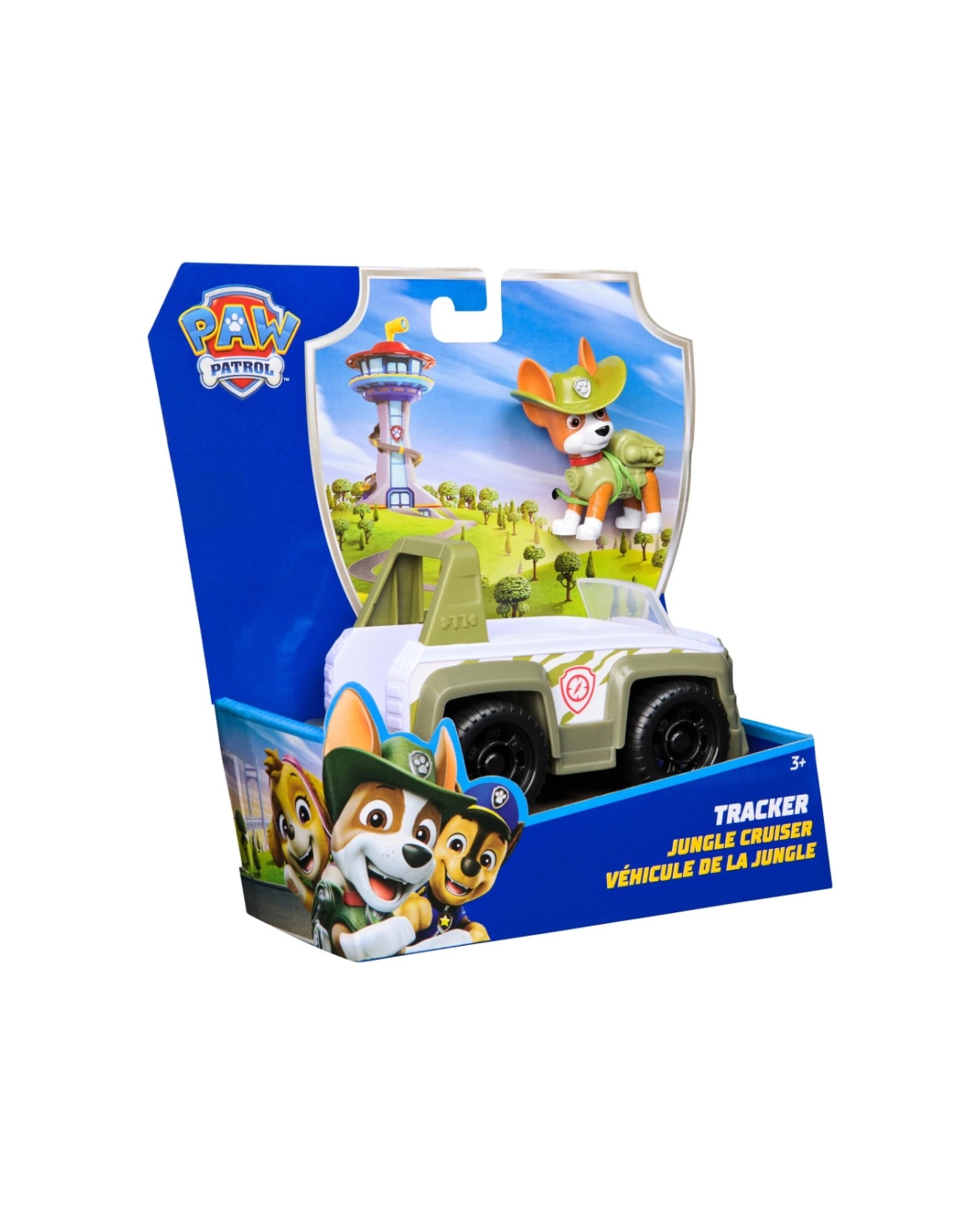 2 Paw Patrol Sustainable Basic Vehicle Jungle Cruiser Kids Play Toy - Green, 2 of 6