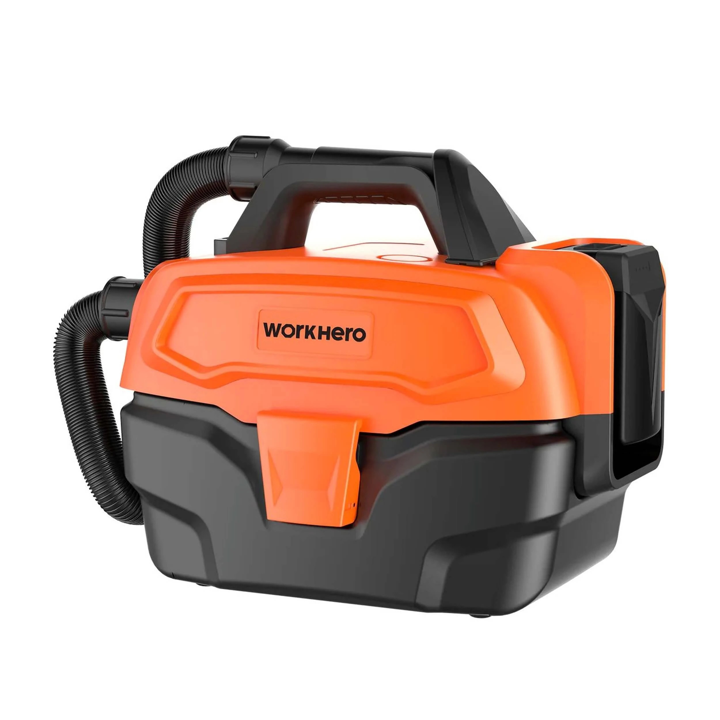 1 Work Hero Tradie Cordless Wet & Dry Vacuum Cleaner & Blower WD600 - Orange, 1 of 7