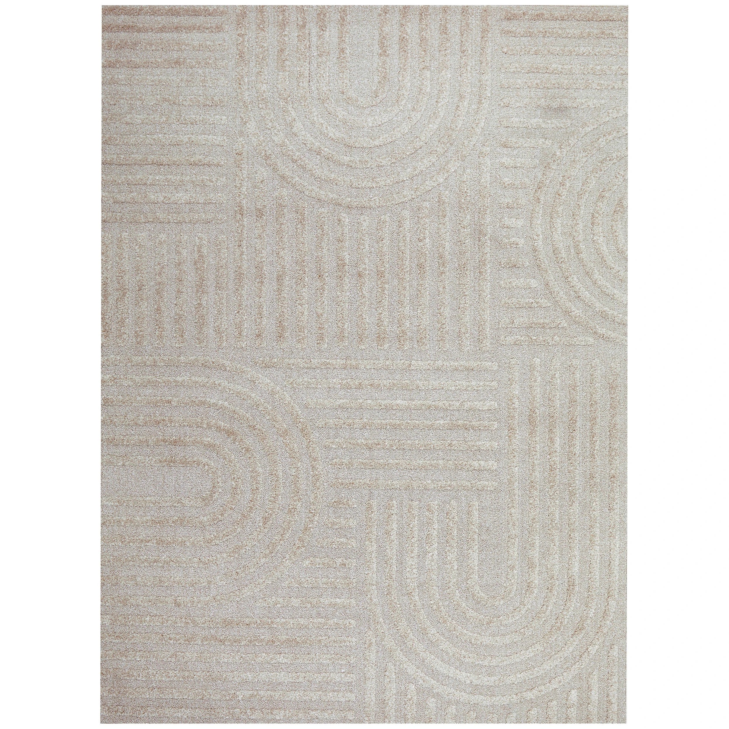1 Common Ground Rugs Safflower Dior 230x160cm - Medium Pet Friendly Floor Rug - Natural, 1 of 7
