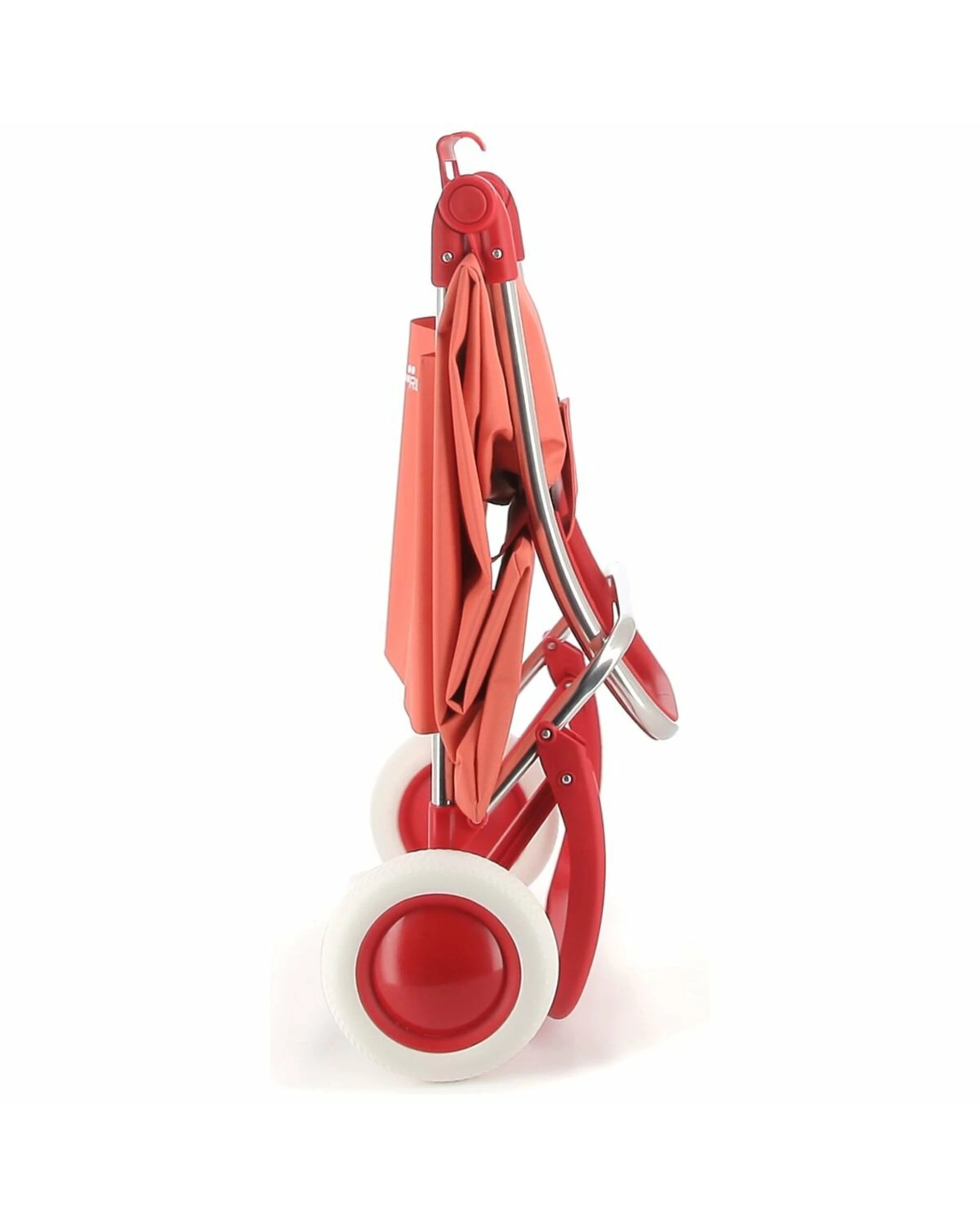 5 Rolser Serrella LN Agatha Ruiz de la Prada 2 Wheel Foldable Trolley Tomato Coral, 5 of 5