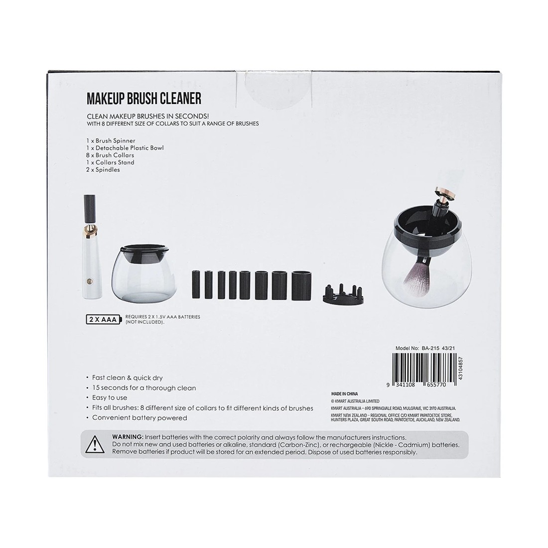 10 OXX Cosmetics Makeup Brush Cleaner, 10 of 10