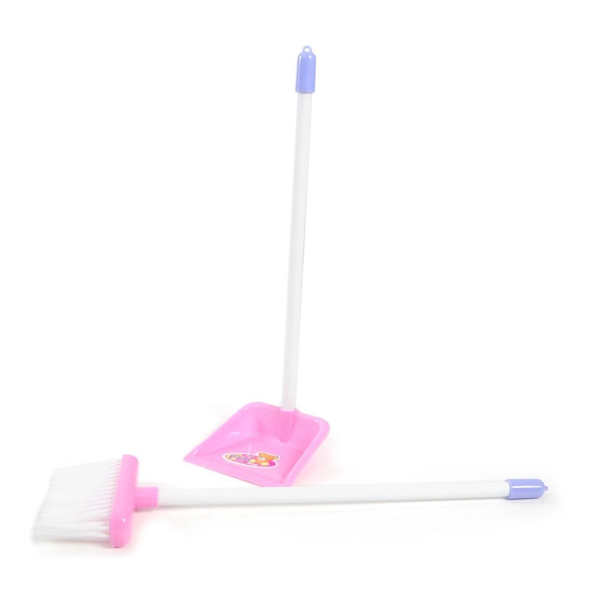 4 AUSWAY Multi Coloured Cleaning Trolley Kids Cleaner Play Set, 4 of 8