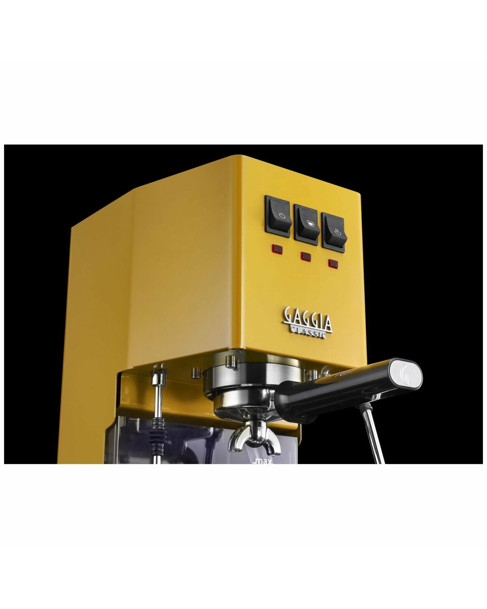 4 Gaggia Classic E24 Coffee Machine Yellow, 4 of 5