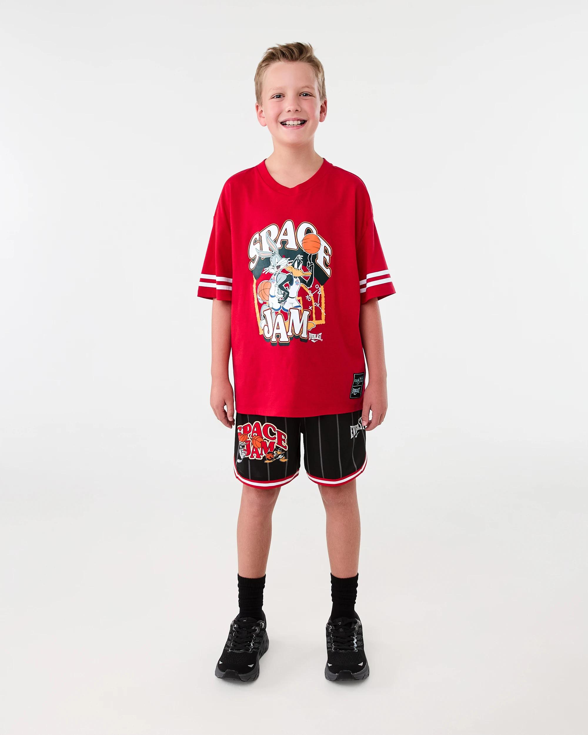 8 Everlast Kids Shorts Black, 8 of 9