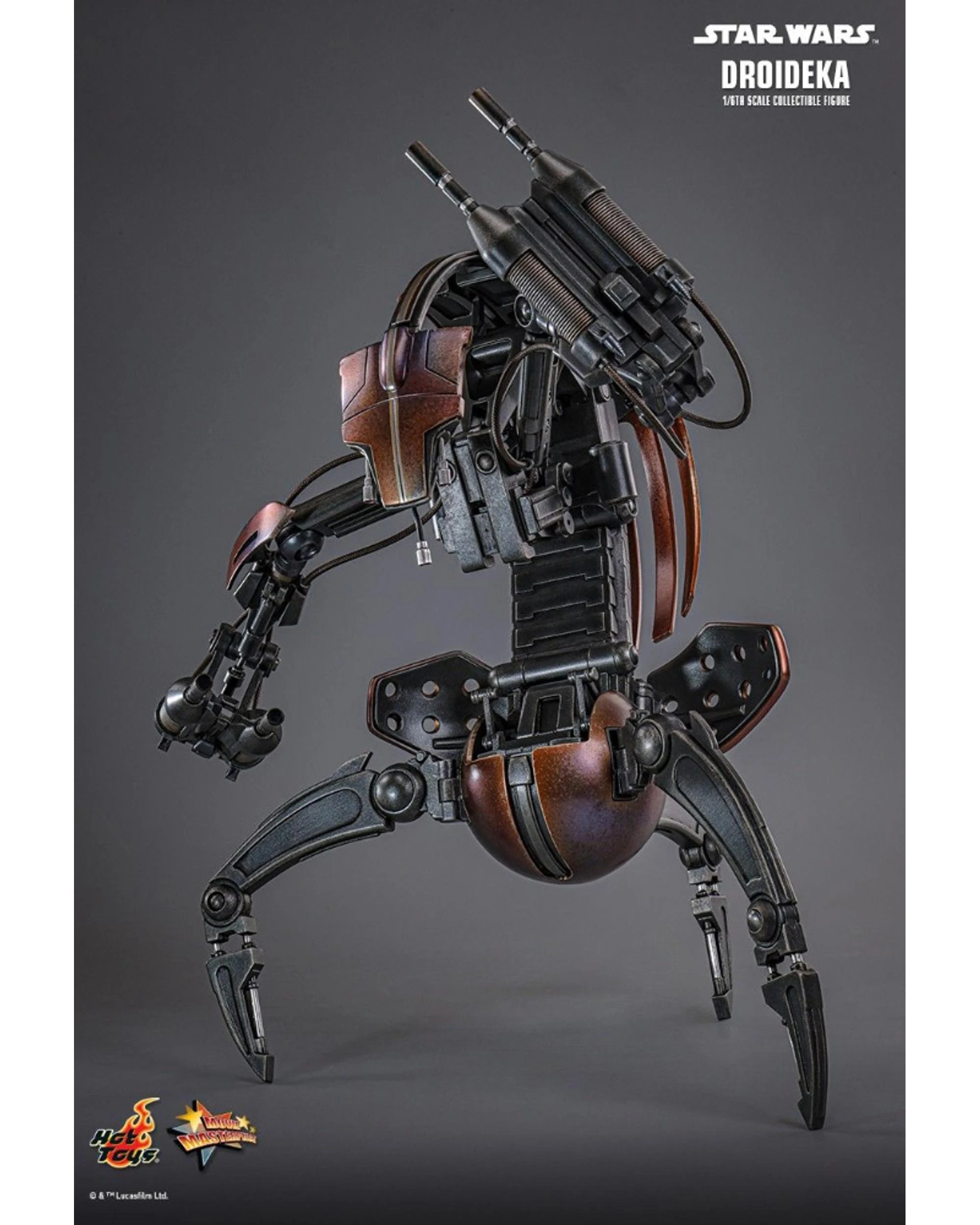 3 Hot Toys Star Wars Episode 1 The Phantom Menace Droideka 1:6 Scale Collectible Action Figure, 3 of 9