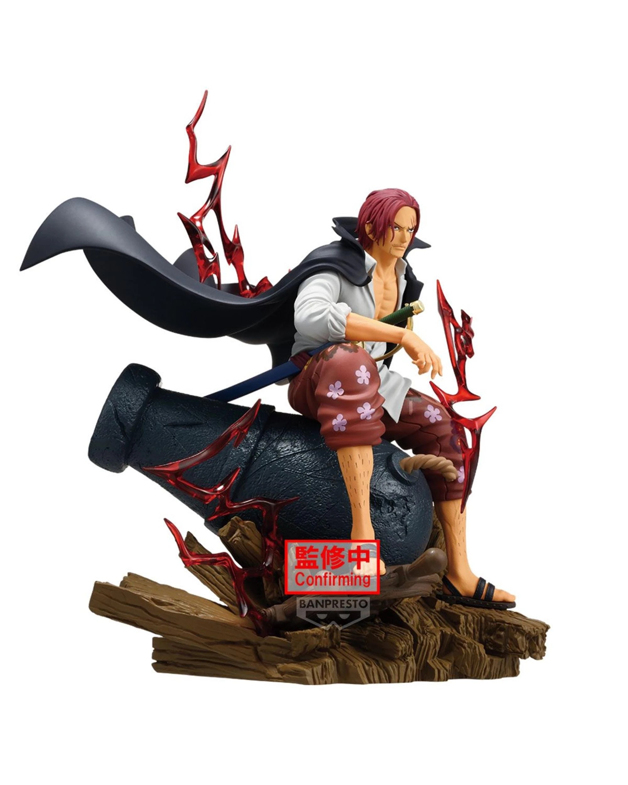 4 Banpresto Theorama Soul One Piece Shanks Figure, 4 of 4