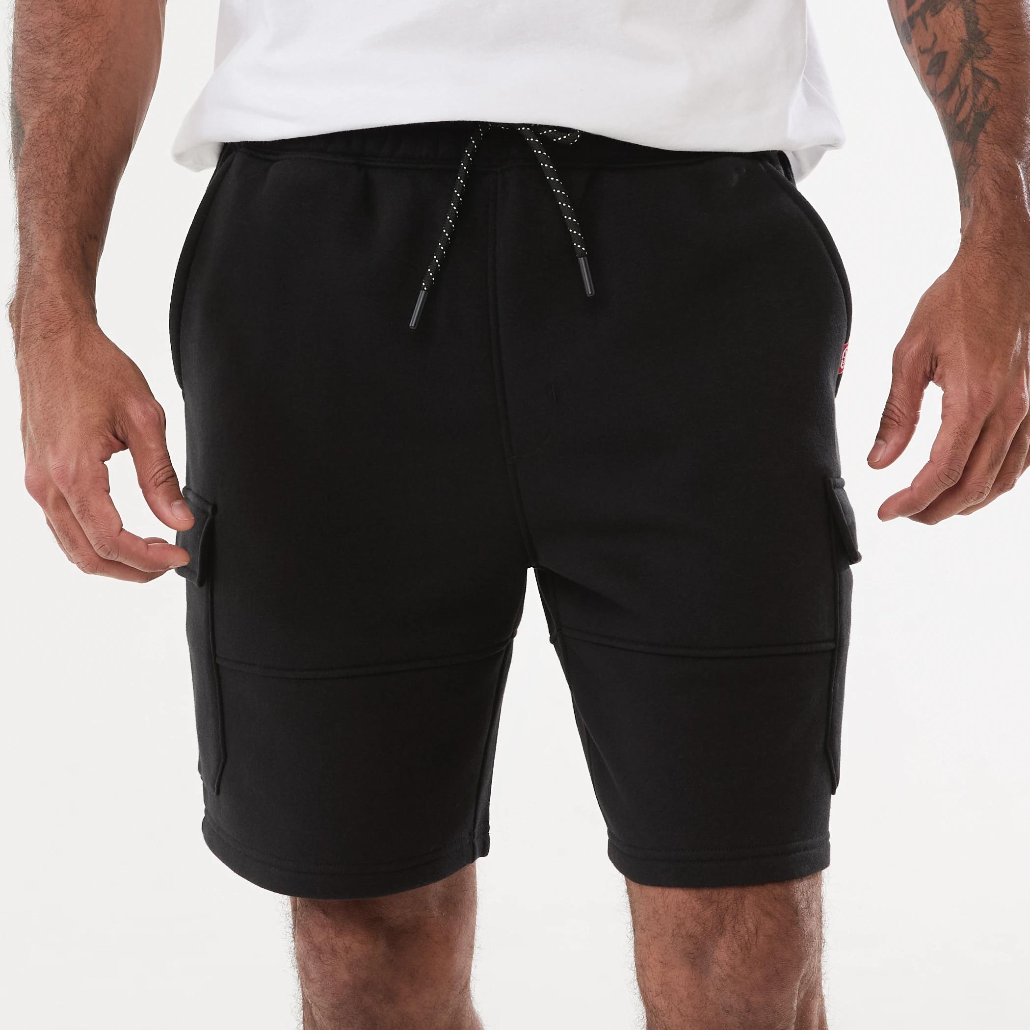 1 Ecko License Fleece Shorts ECKO ICON FLEECE BLACK, 1 of 6