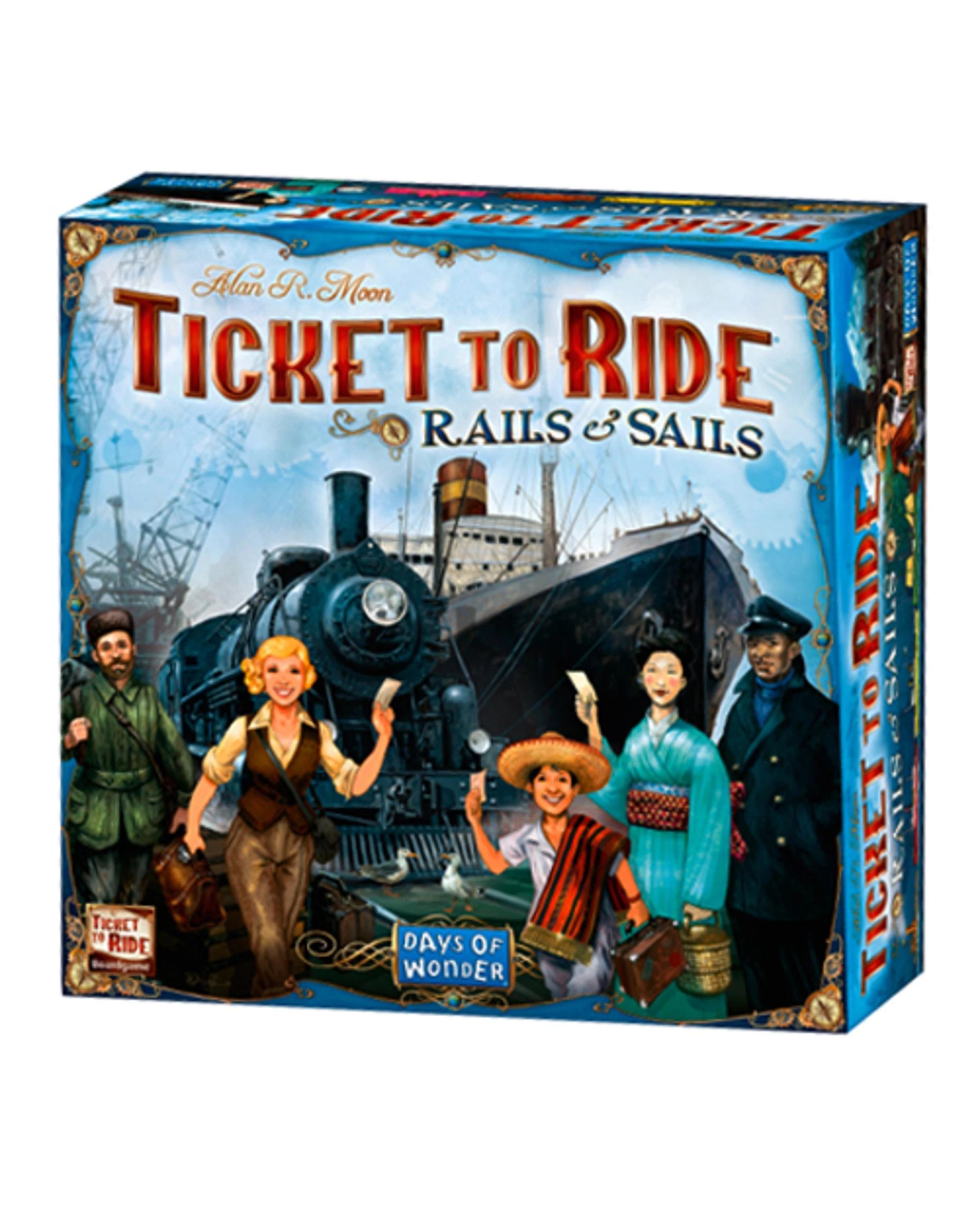 1 Ticket To Ride: Rails and Sails Board Game, 1 of 3