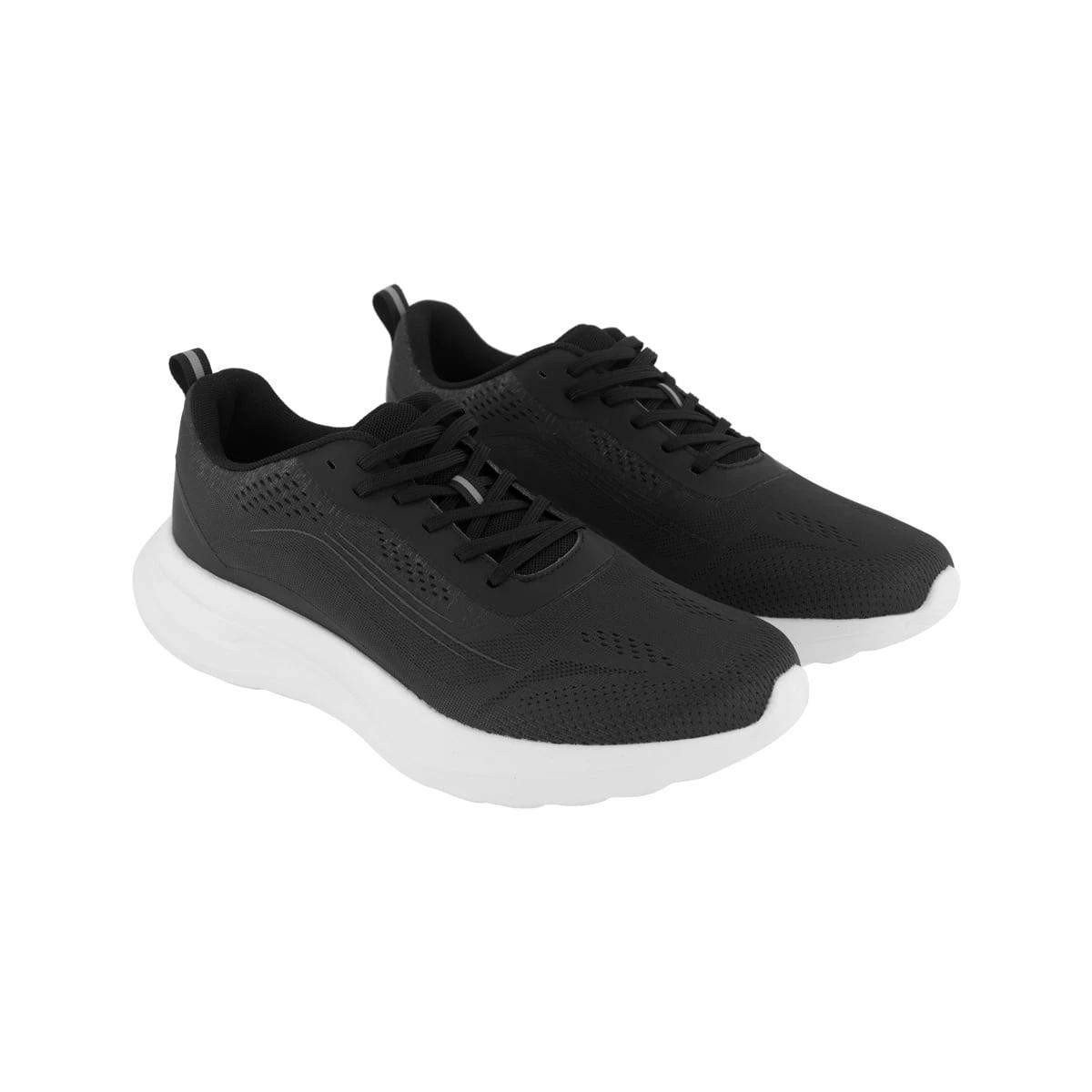 5 Active Mens Detailed Runner Shoes CHAR GREY, 5 of 6