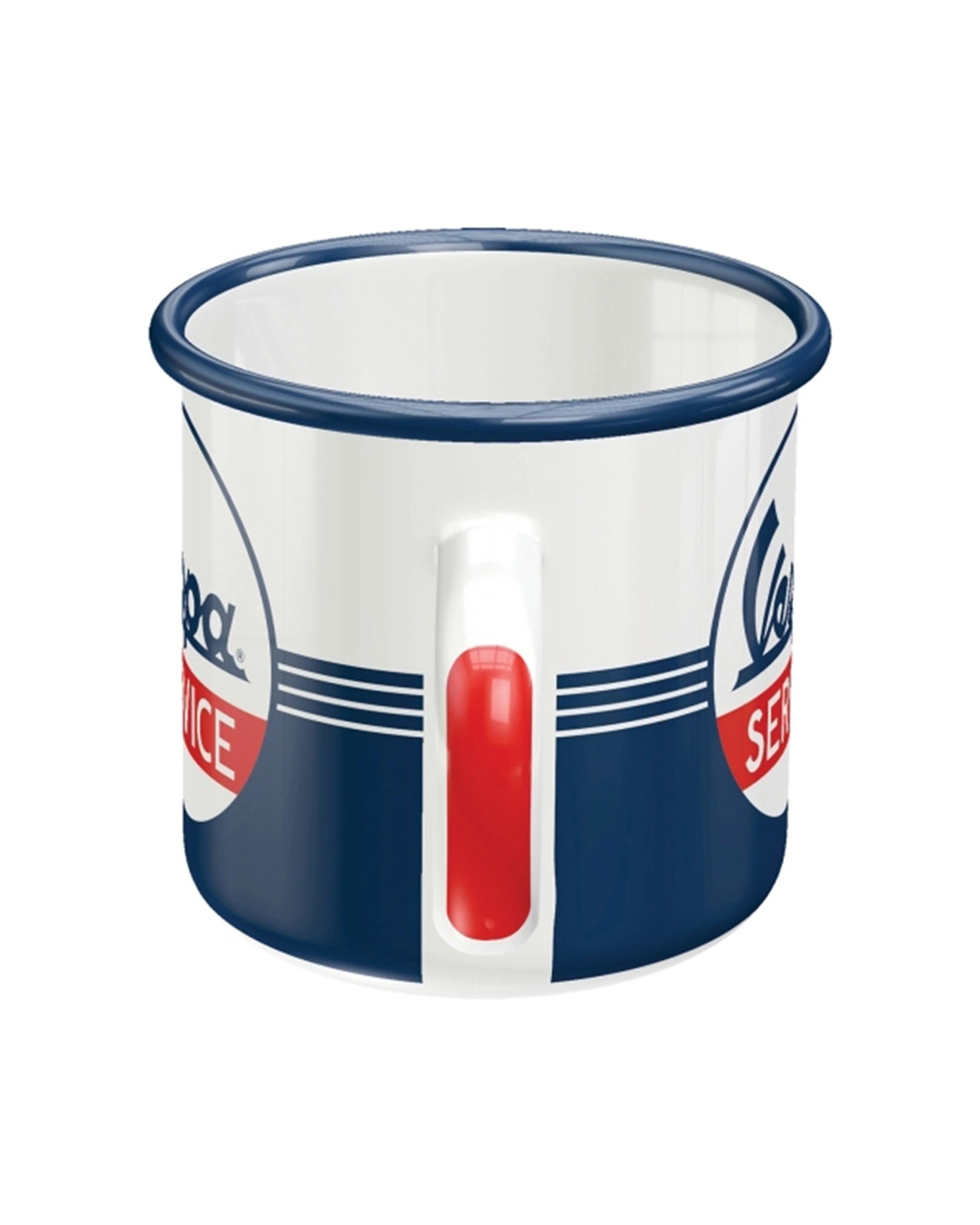 3 Nostalgic-Art Enamel Mug 360ml Mug -  Scooter Theme Vespa Service - Pattern, 3 of 4