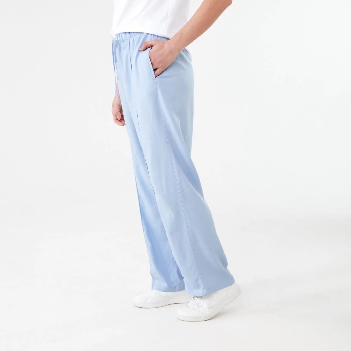 2 Textured Seam Front Pants BRUNI BLUE, 2 of 6