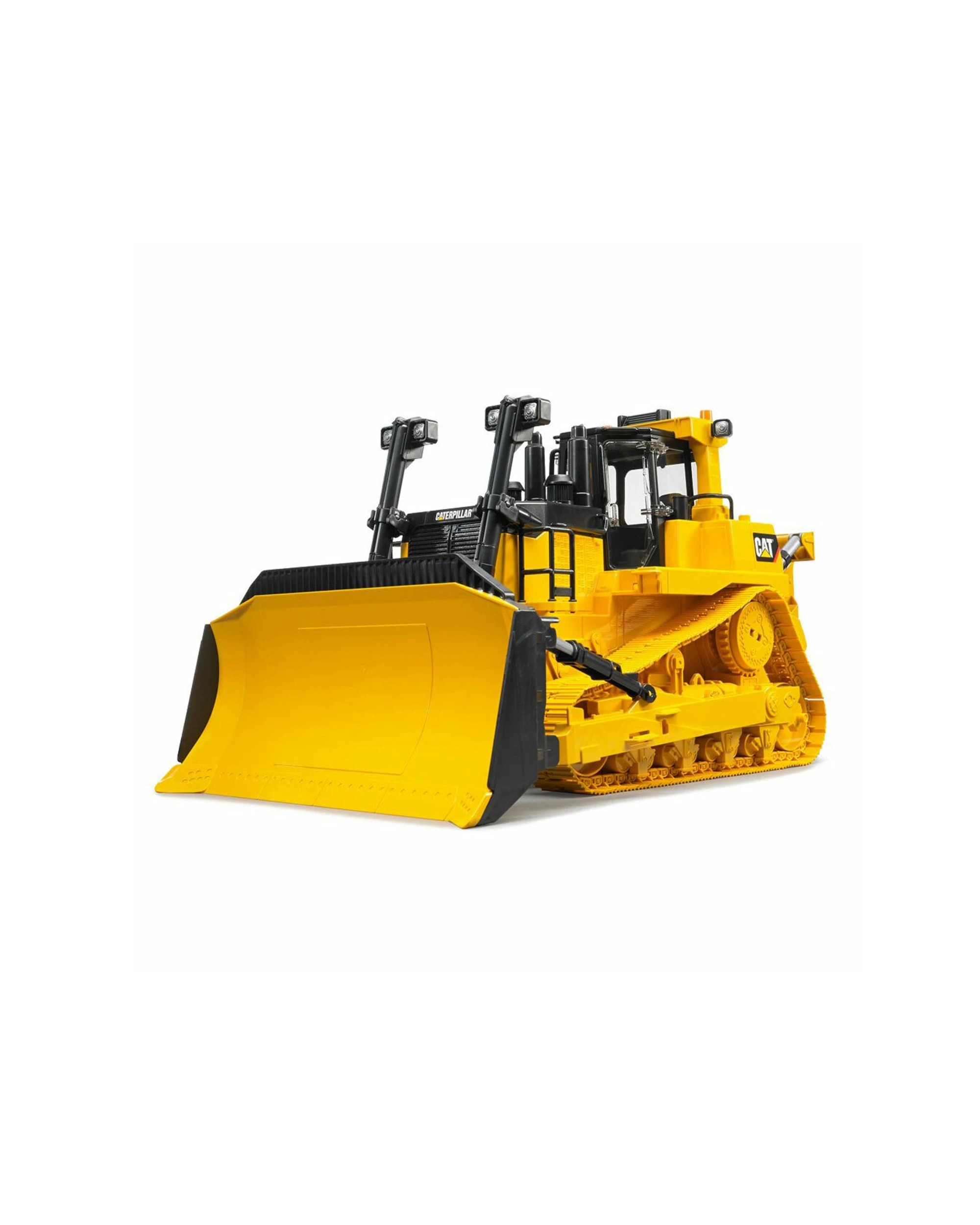 1 Bruder 1 16 Kids Caterpillar Large Construction Truck Bulldozer With Ripper - Yellow, 1 of 8