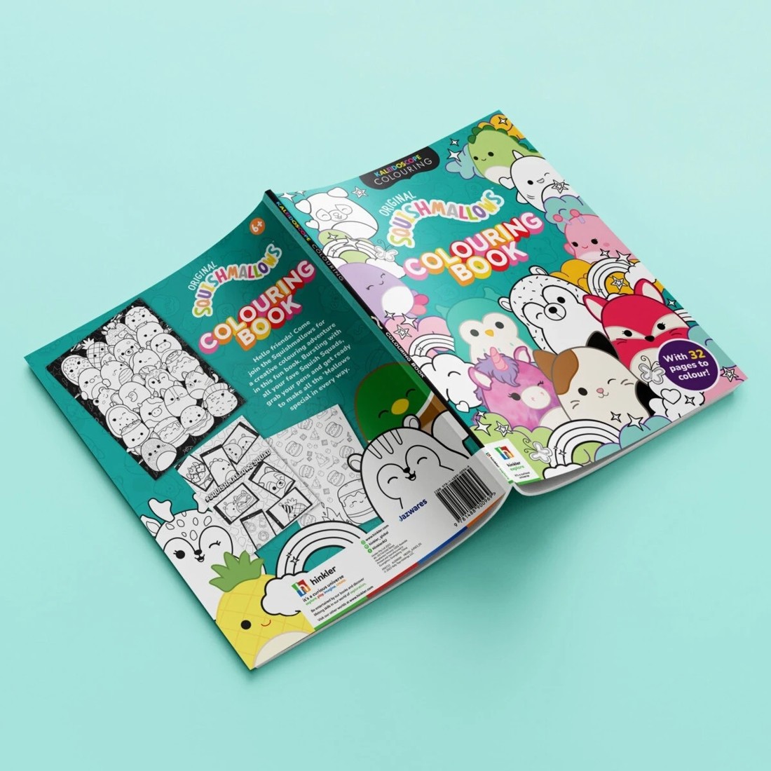 4 Kaleidoscope Colouring: Original Squishmallows Colouring Book, 4 of 5