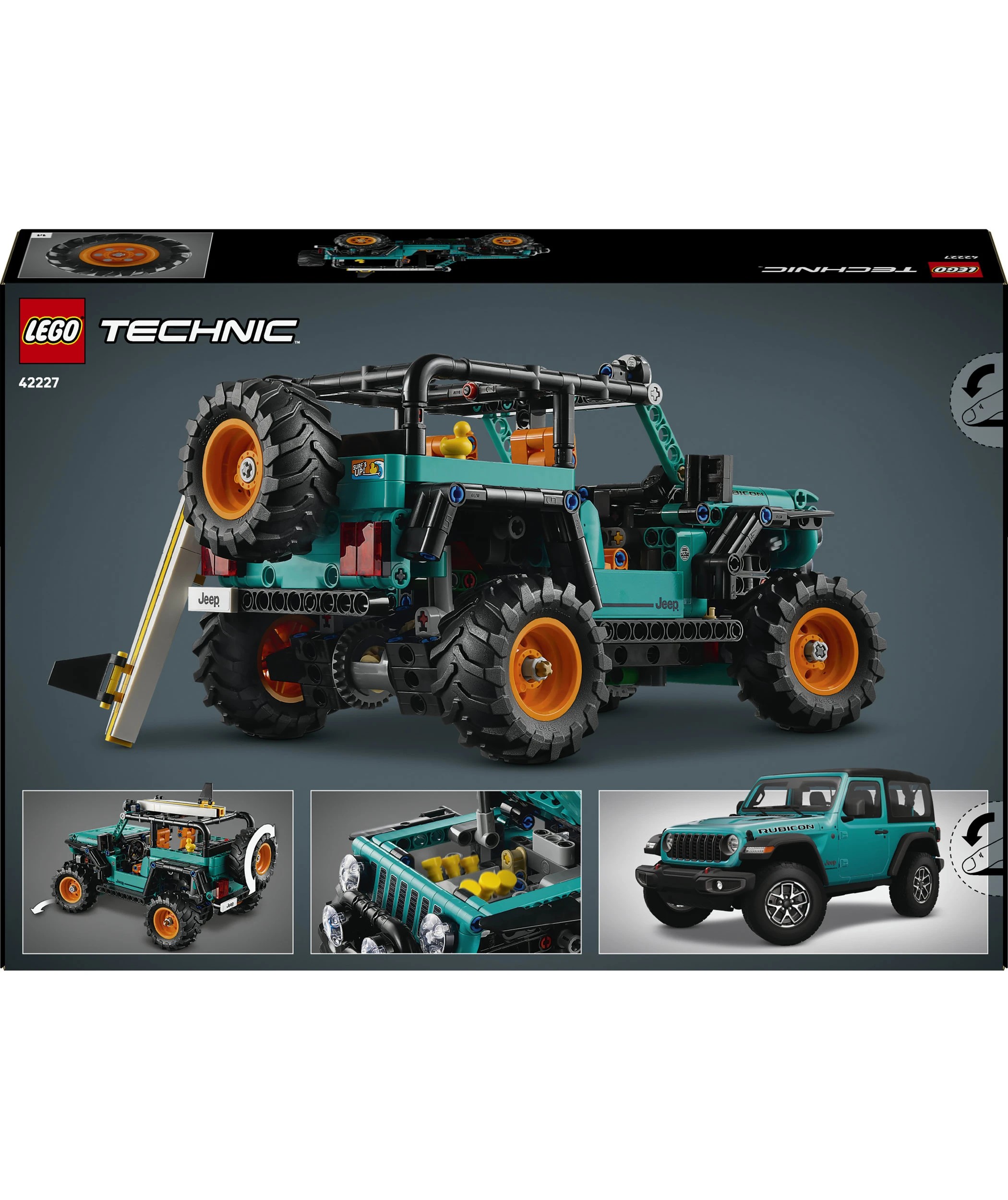10 LEGO Technic Jeep Wrangler Rubicon SUV 42227, 10 of 10