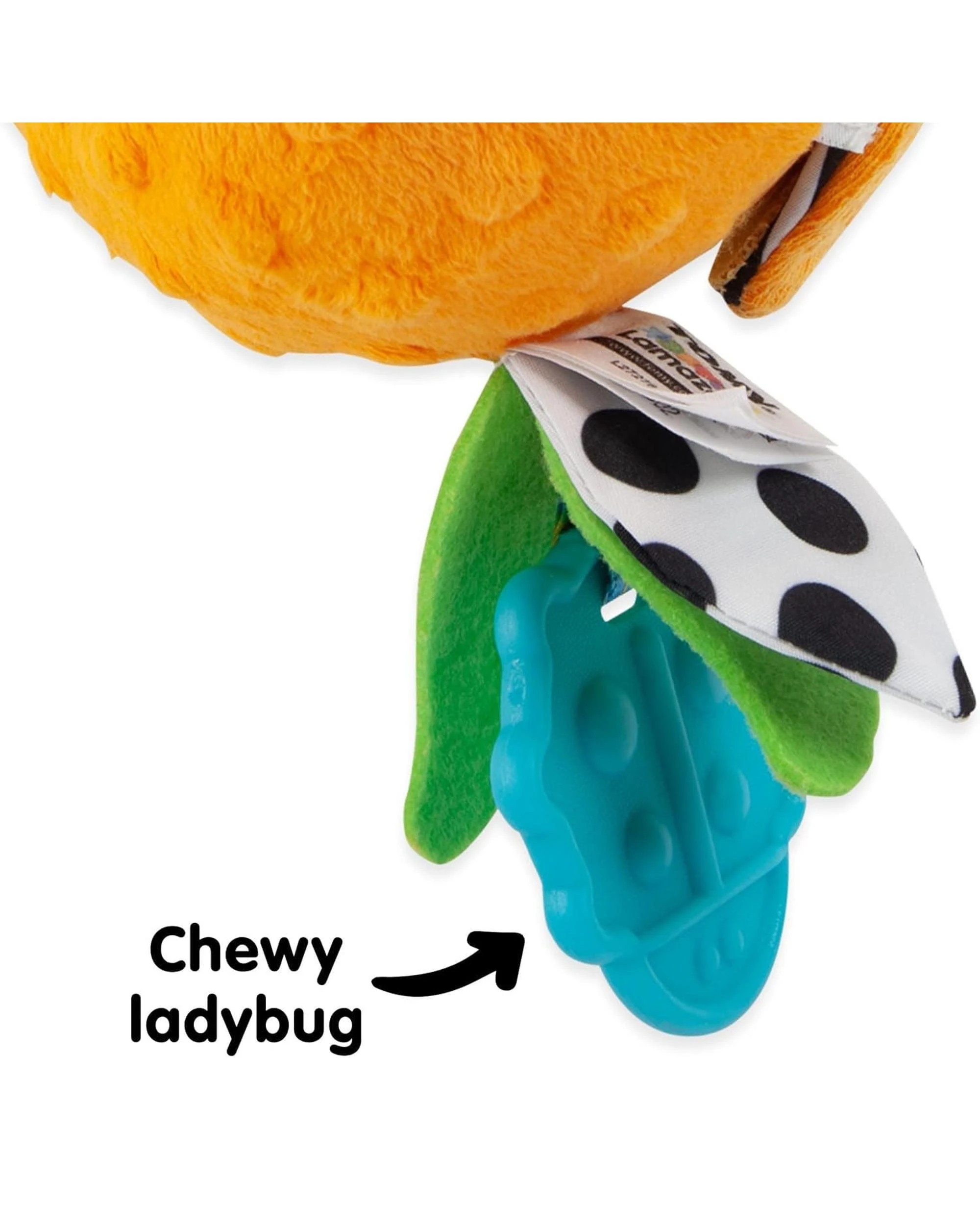 7 Lamaze Clip and Go Olive the Orange Plush - Orange, 7 of 9