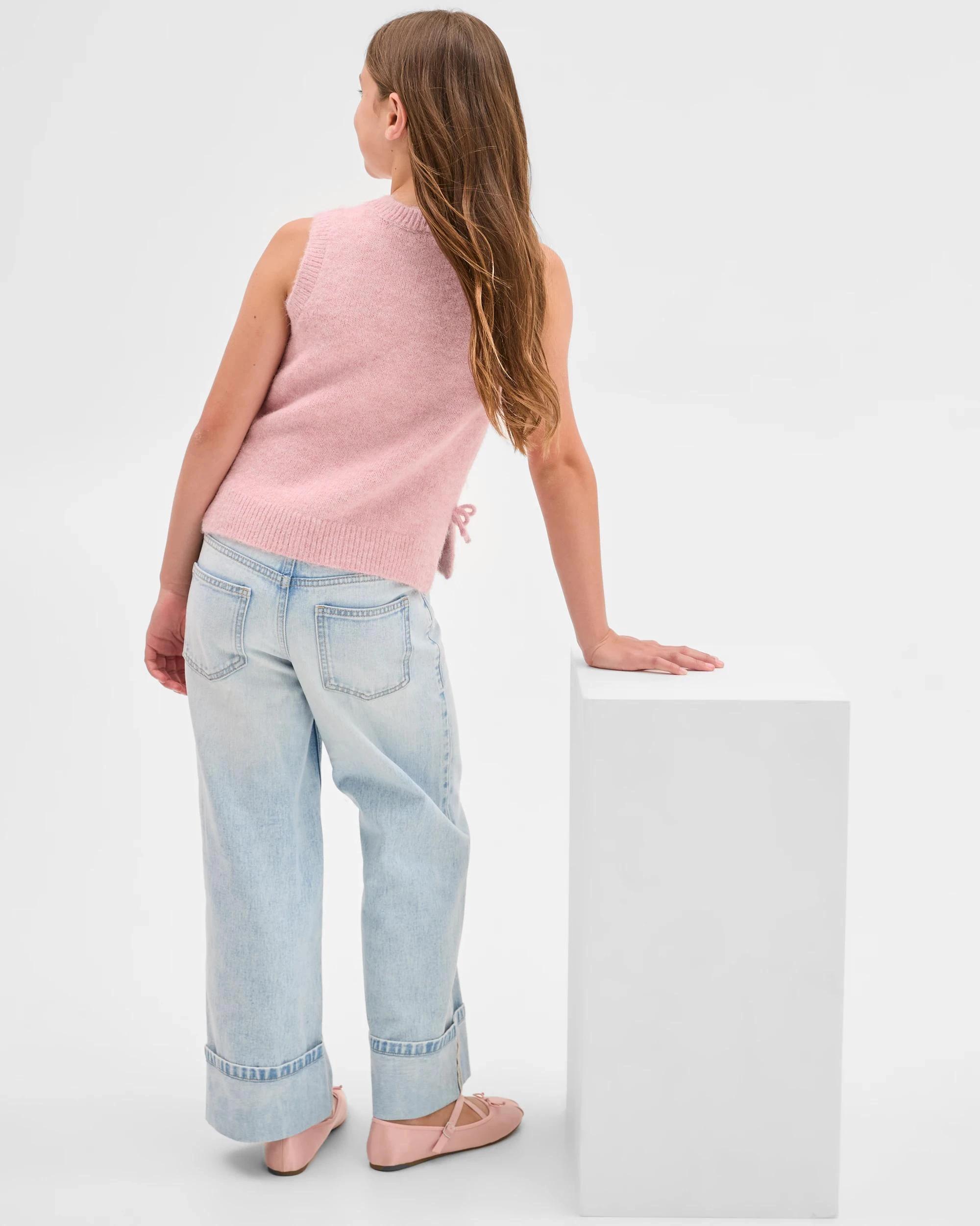 5 Target Kids Knit Sequin Vest BLEACHED MAUVE, 5 of 7