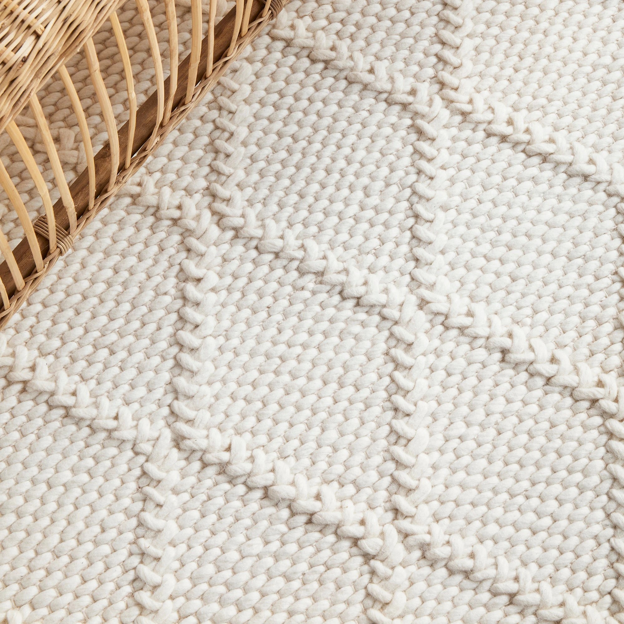 9 Common Ground Rugs Valor 400x300cm - Extra Extra Large Hand Loomed Wool Floor Rug - White, 9 of 10