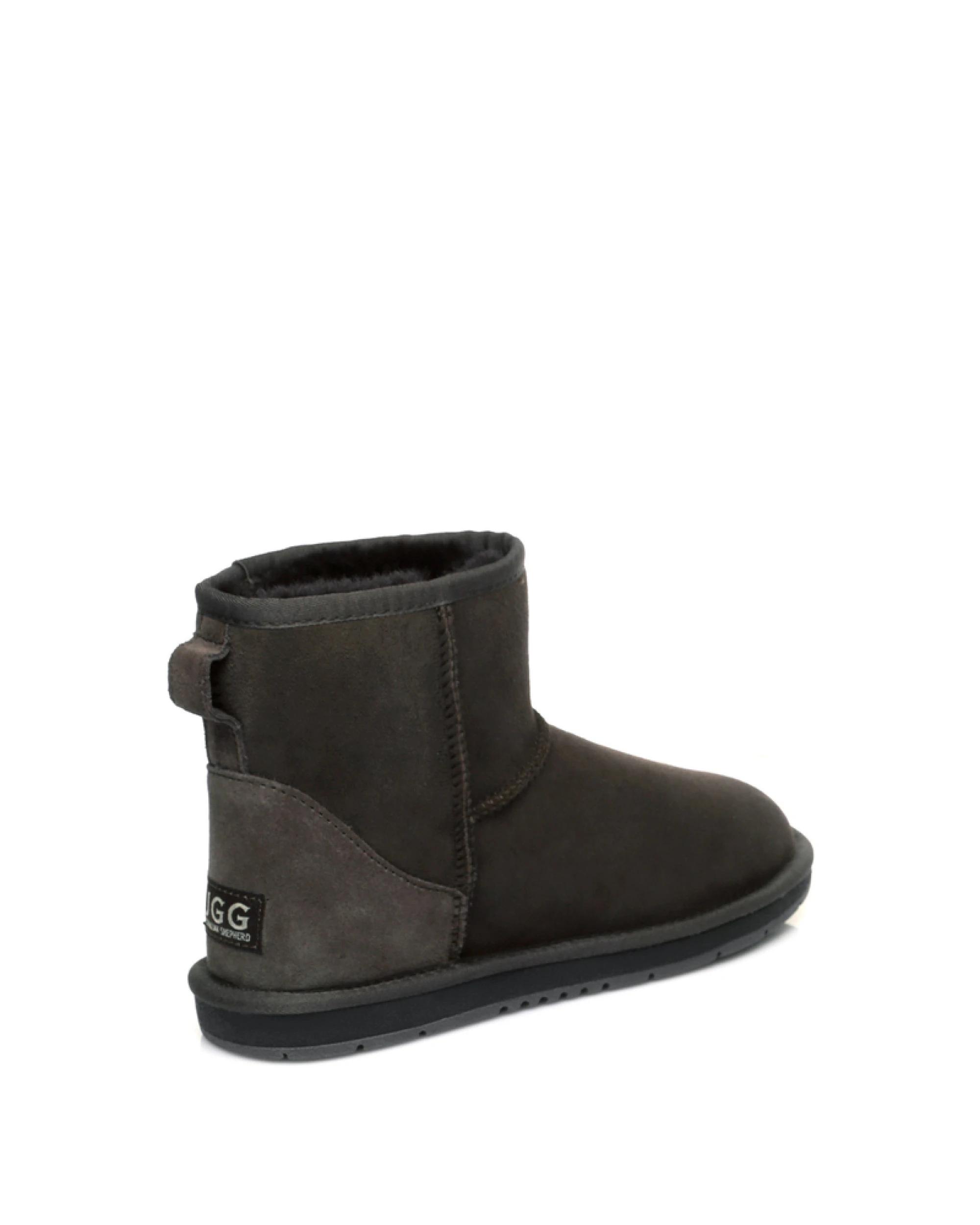 3 Australian Shepherd UGG Unisex Mini classic Boots CHOCOLATE, 3 of 5