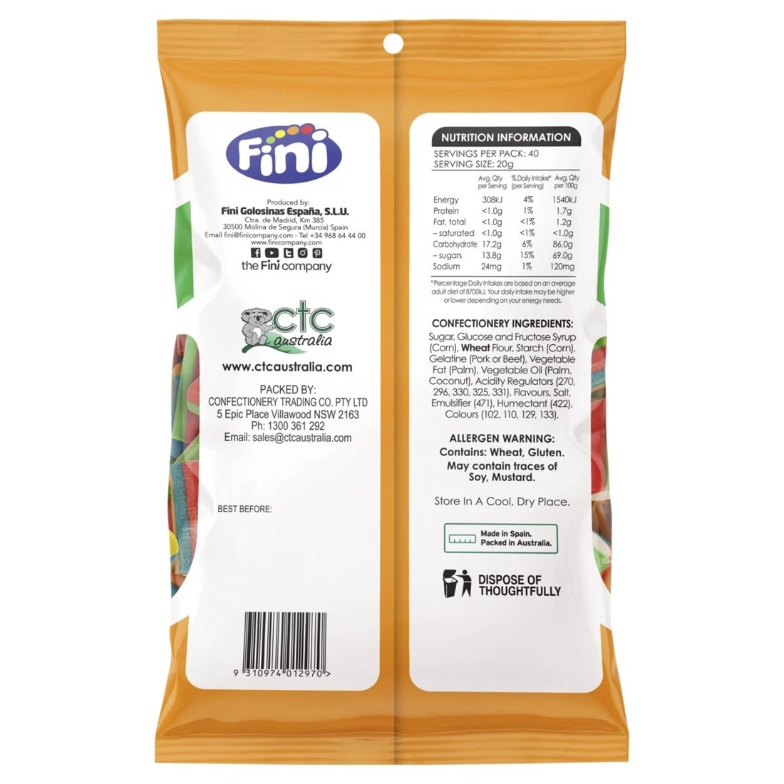 2 Fini Mini Wonder Bars 800g, 2 of 2