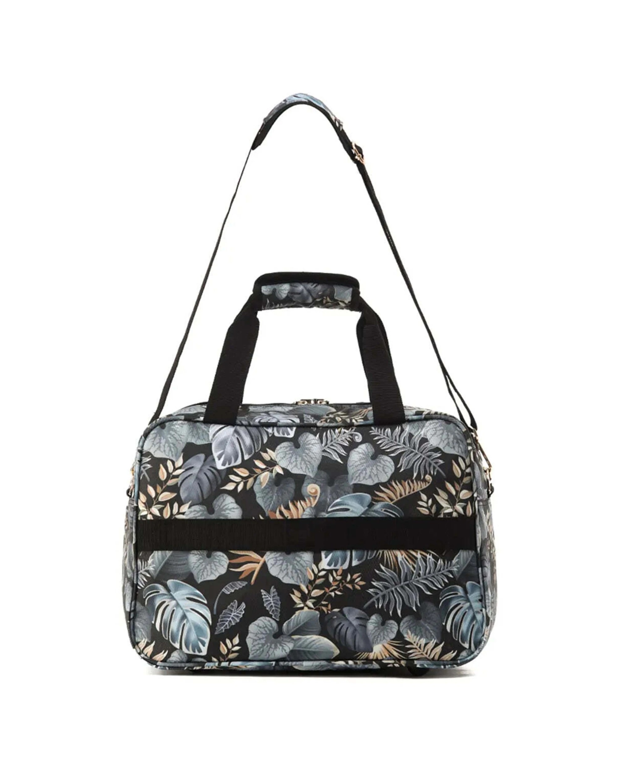 4 Tosca So-Lite 28L Cabin Onboard Fabric Overnight Tote Bag - Black, 4 of 4