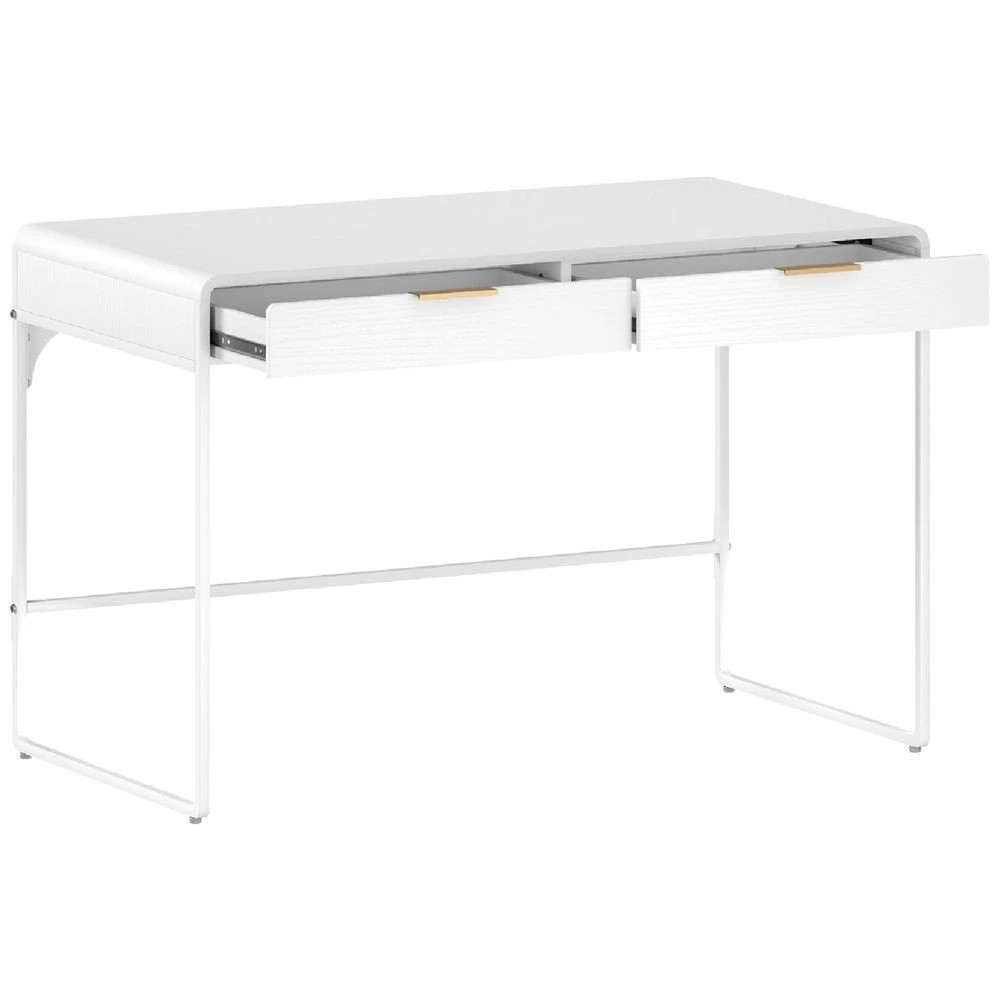 4 Otto Kronborg Curved Desk White Desks, Tables and Workstations, 4 of 10