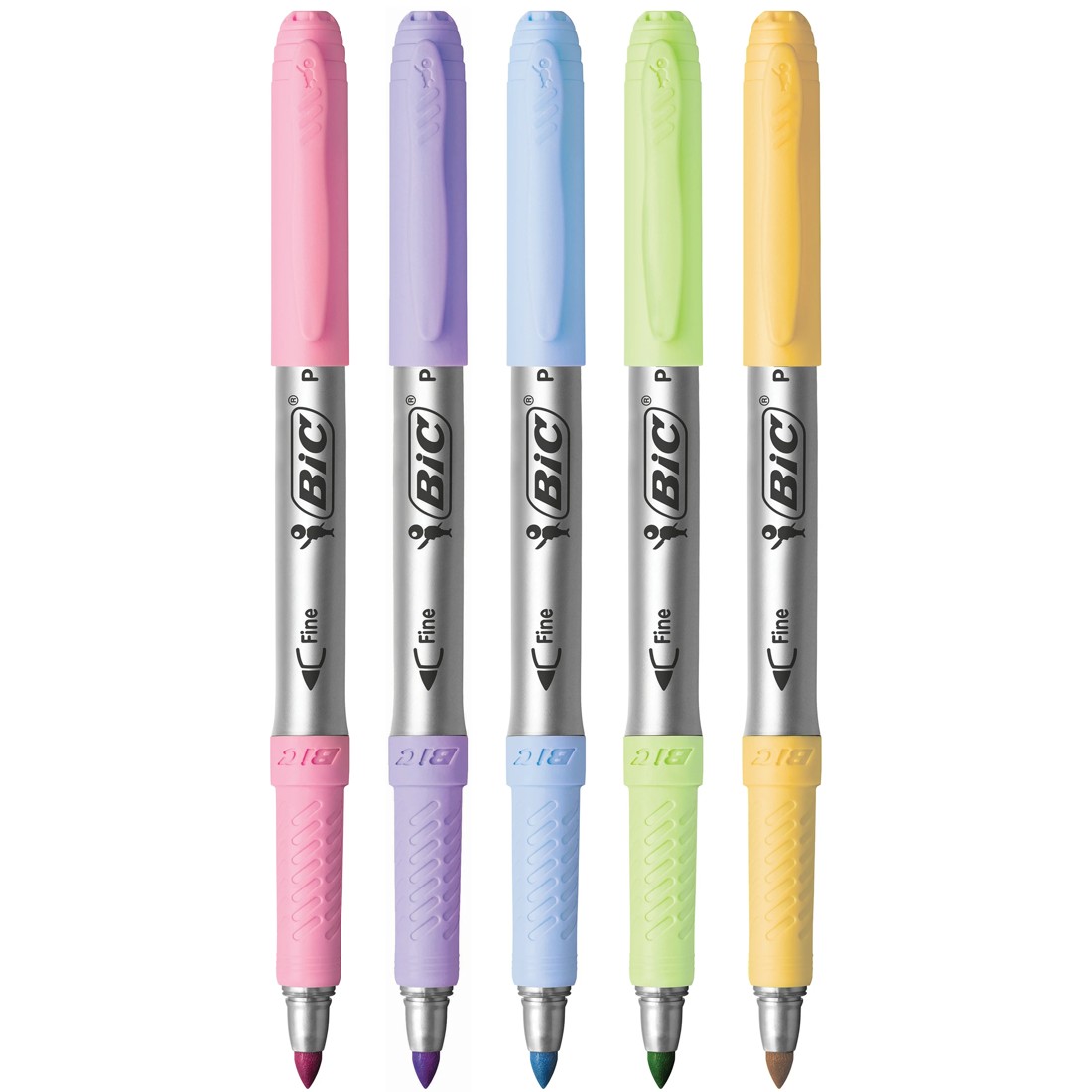 2 5 Pack BIC Intensity Permanent Markers - Pastel, 2 of 4