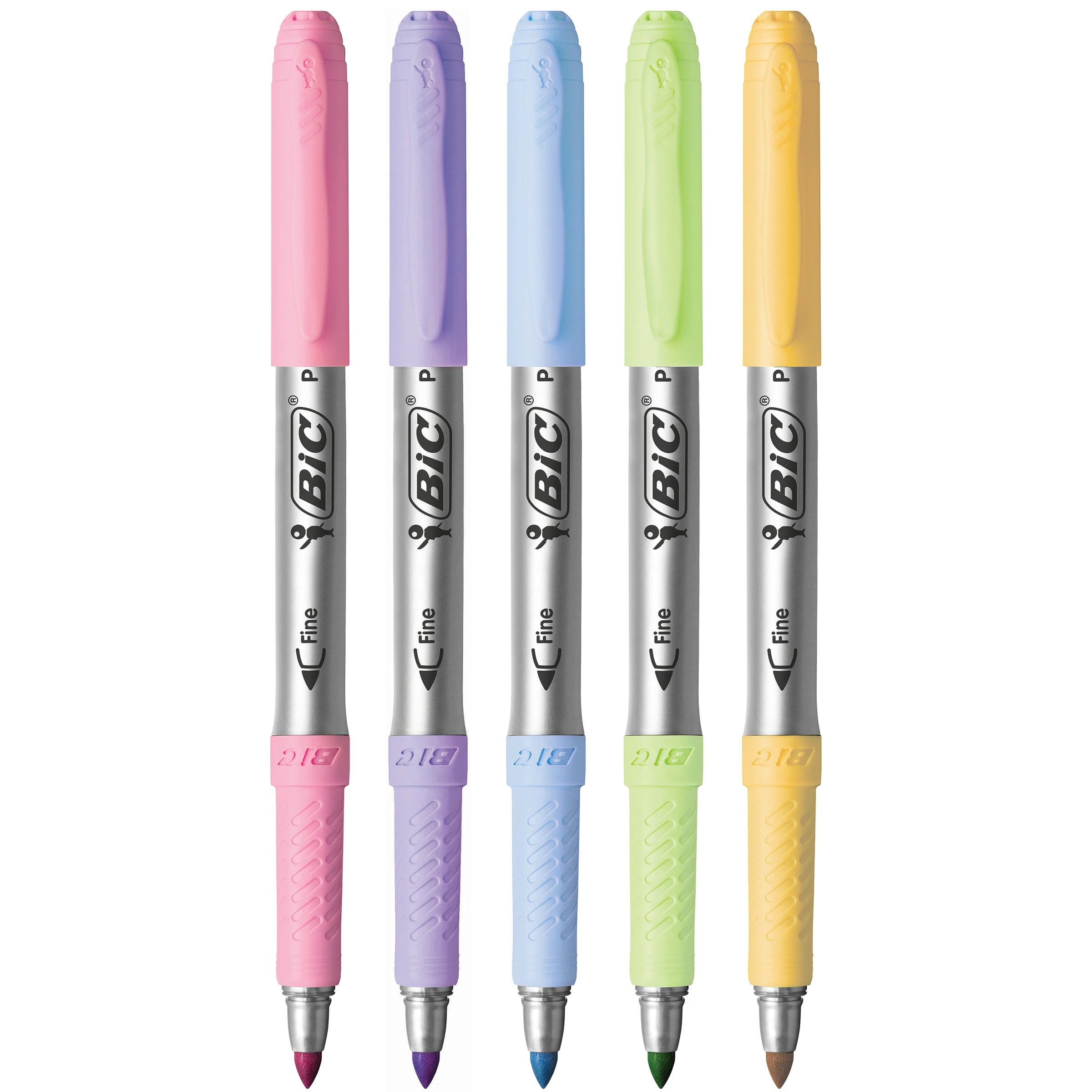2 5 Pack BIC Intensity Permanent Markers - Pastel, 2 of 4