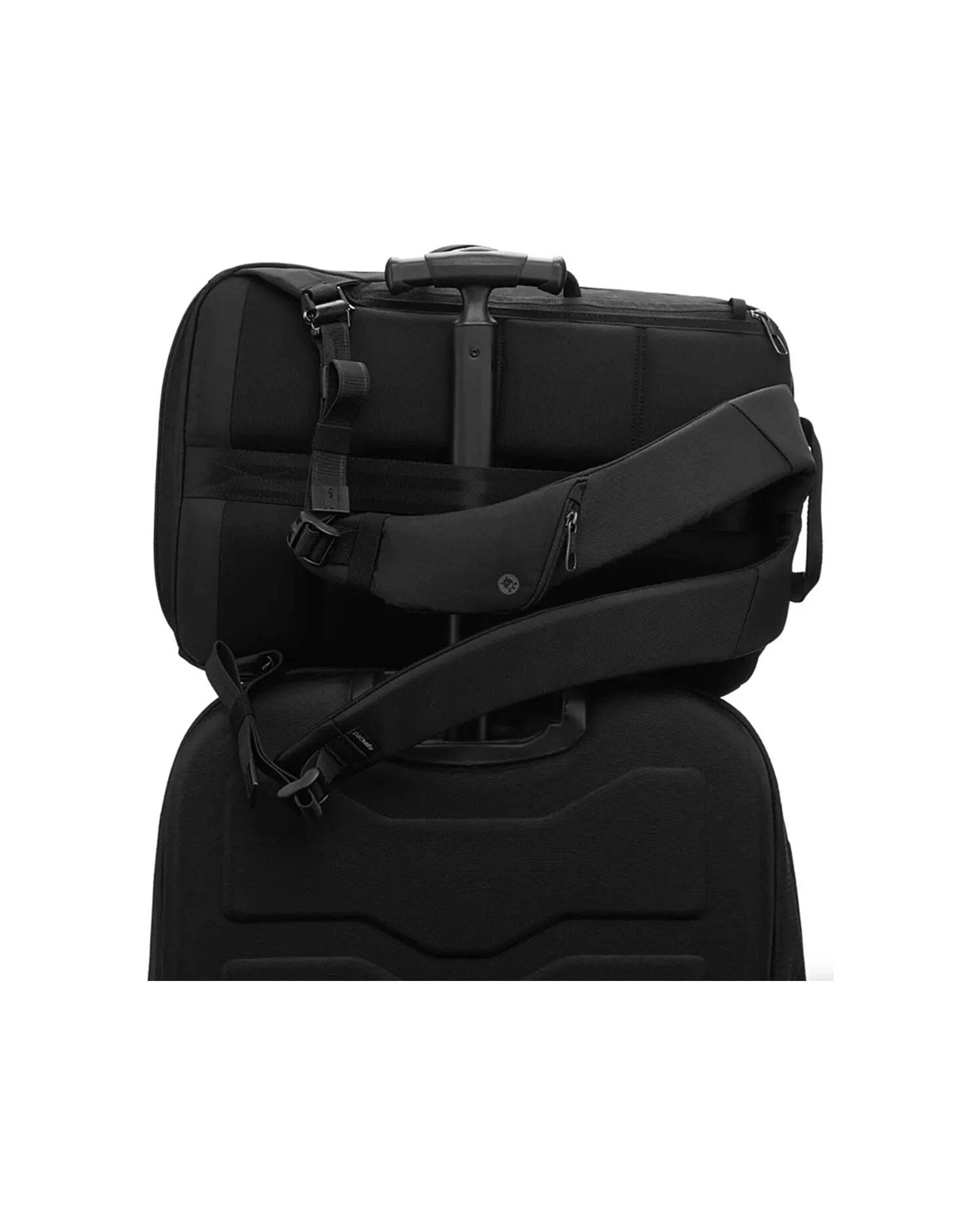 7 Pacsafe Metrosafe X Commuter Anti-Theft 16in Laptop Backpack Water Resistant Polyester 18L - Black, 7 of 8