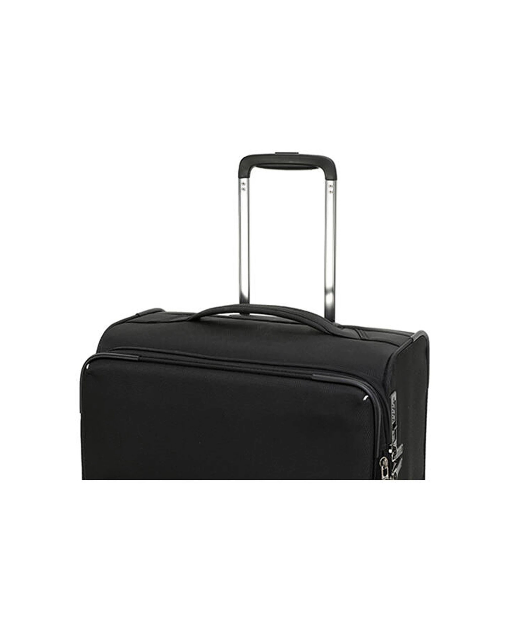4 Tosca 3Pc So-Lite 2-Wheel Suitcase Travelling Luggage Trolley Set - Black, 4 of 9