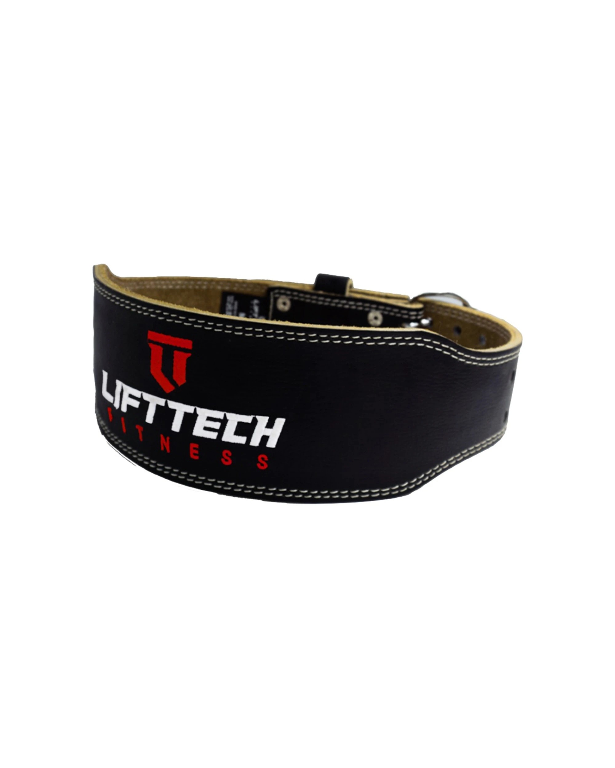 1 Lift-Tech Fitness Padded Leather Lifting Belt For Medium to Heavy Lifts 4in Extra - Brown, 1 of 3