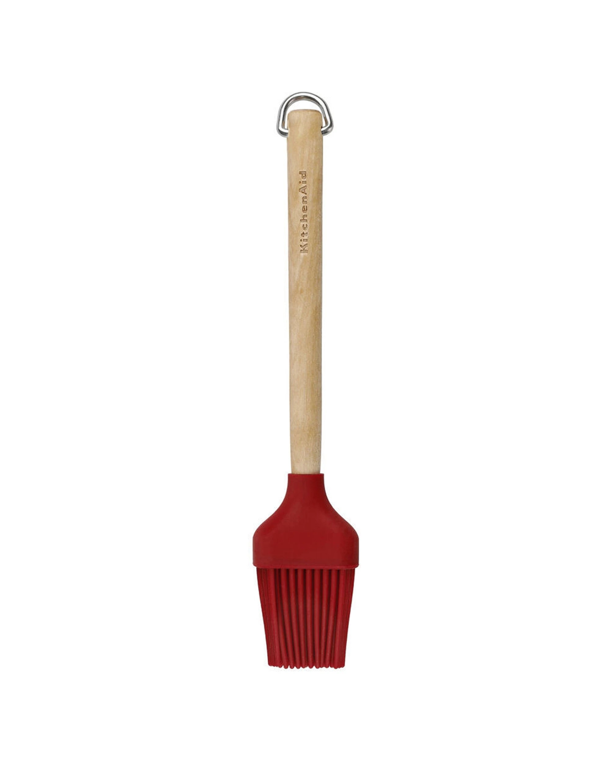 2 KitchenAid Birchwood Basting Brush Spatula 4PK Silicone Head Kitchen Utensil - Red, 2 of 6