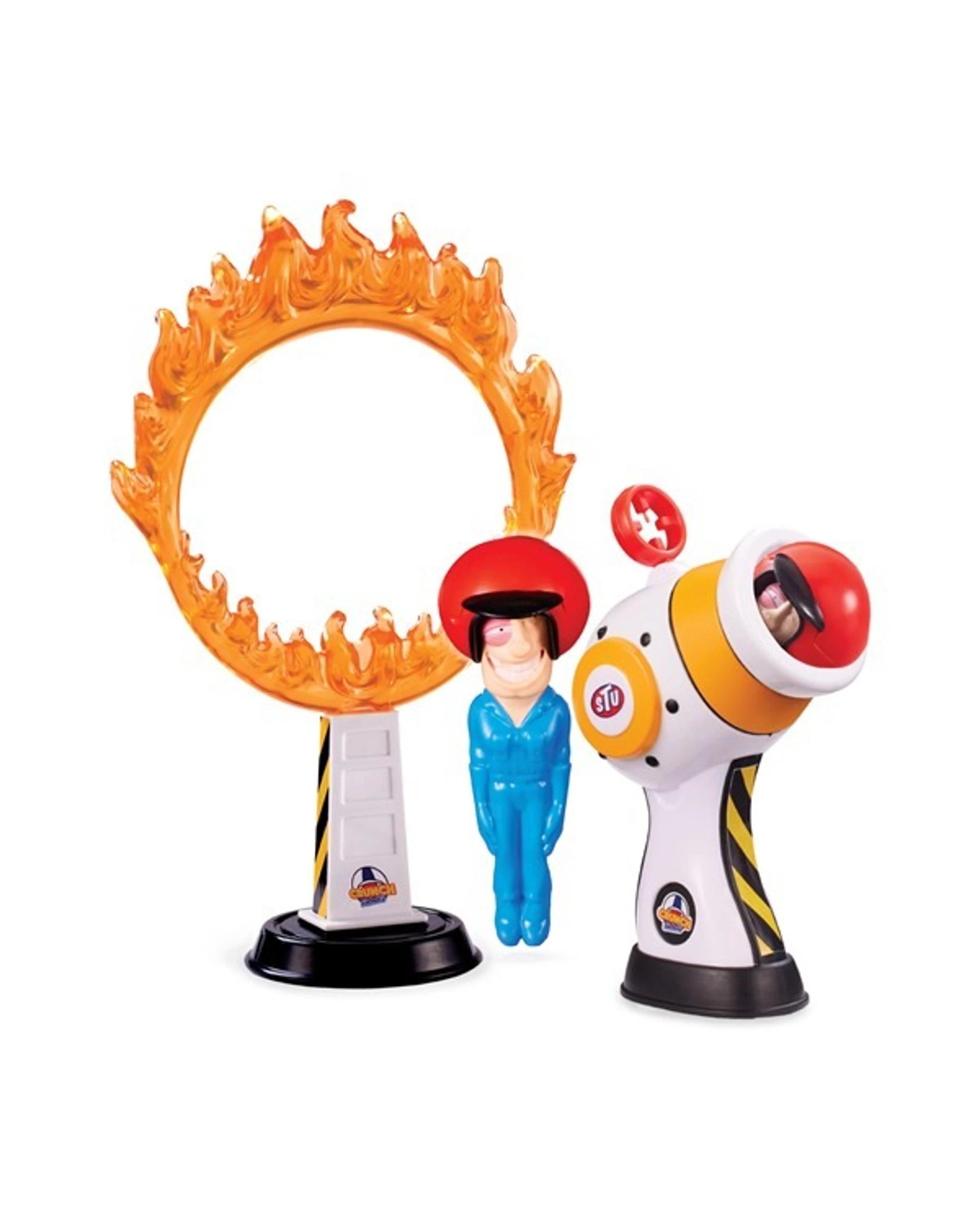 2 Stuntman Stu Hot Shot Cannon Blast Action Figure, 2 of 6