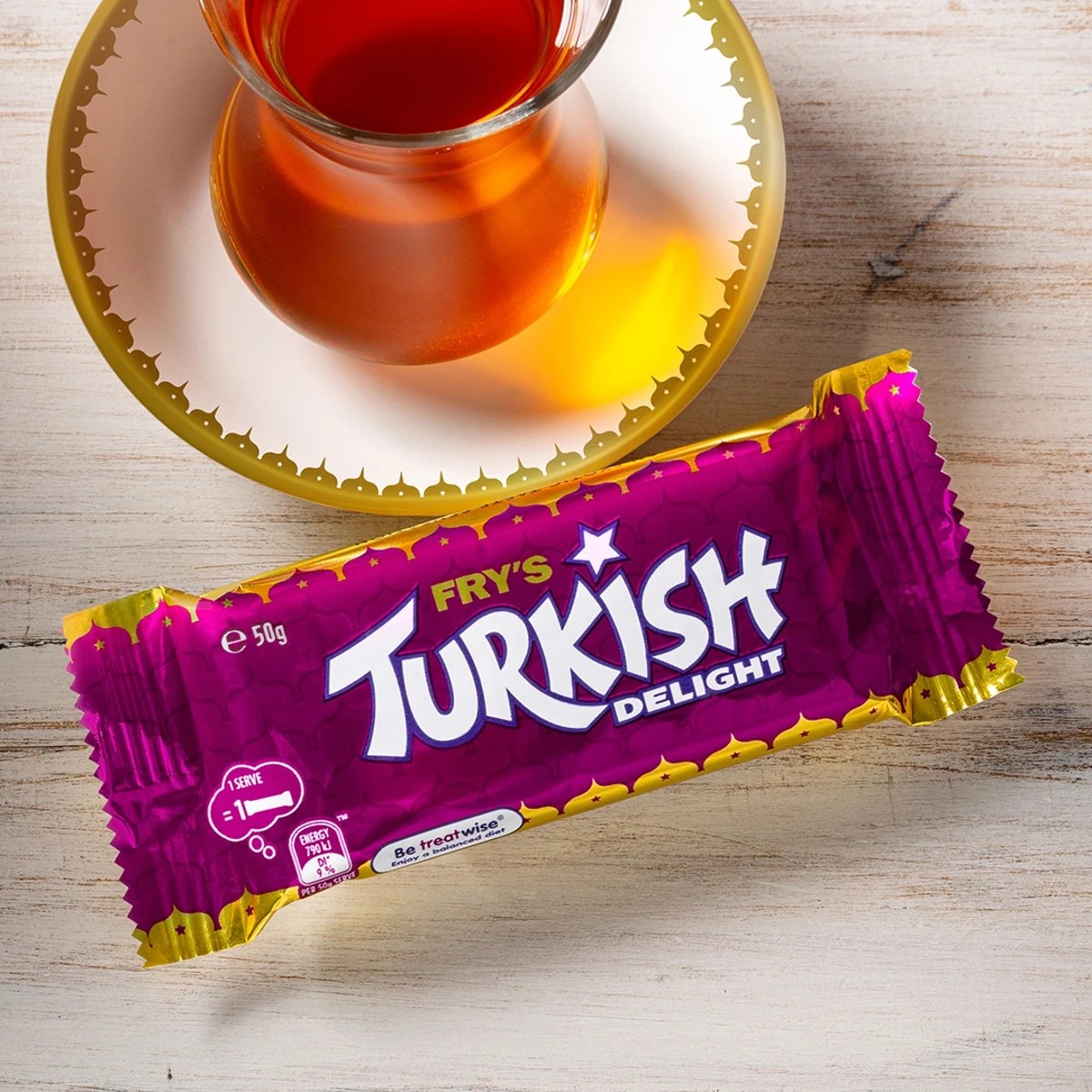 3 Fry's Turkish Delight Bar 50g, 3 of 3