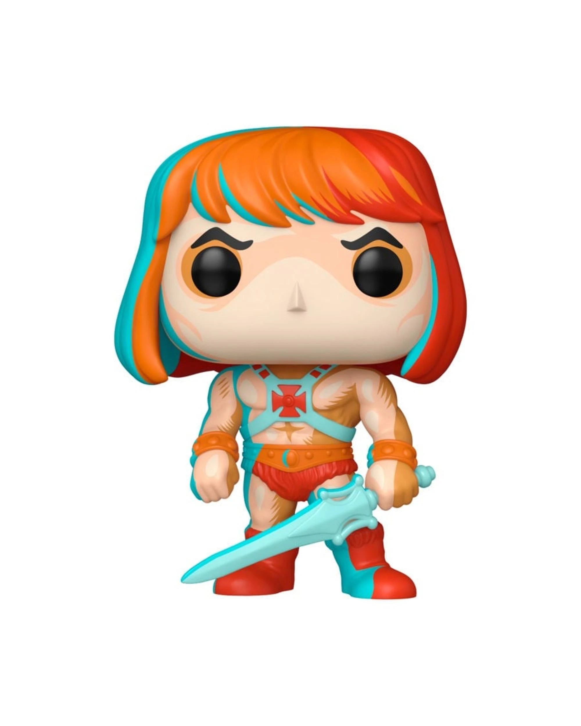 2 Masters of the Universe He-Man - Retro Neon Deco -  Funko POP! Vinyl, 2 of 3