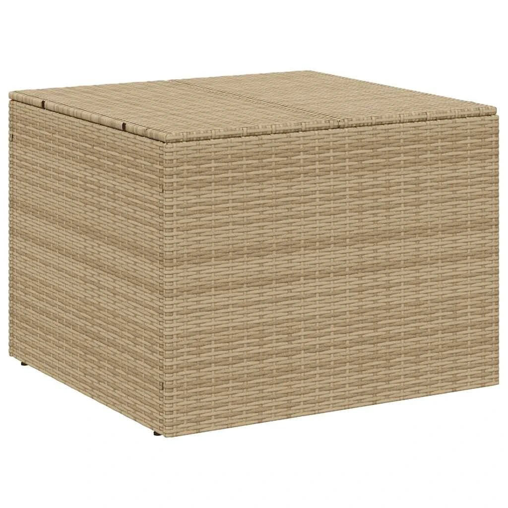 1 vidaXL Outdoor Storage Box on Wheels Ample Storage - Beige, 1 of 9