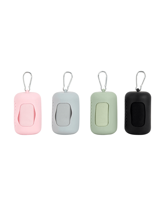2 Pack Gym Towel and Holder - Assorted